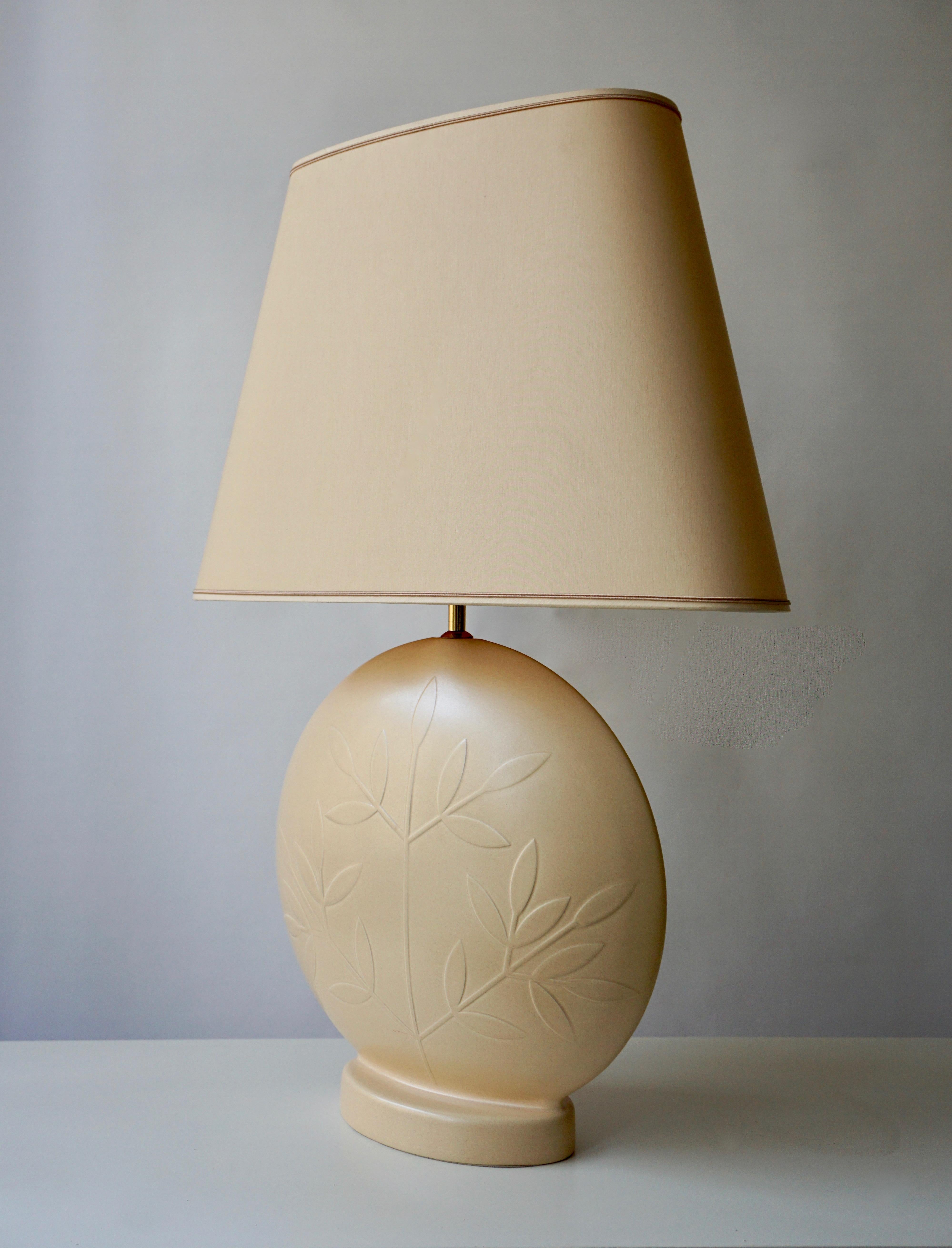 Louis Drimmer Tischlampe aus Keramik  (Hollywood Regency) im Angebot