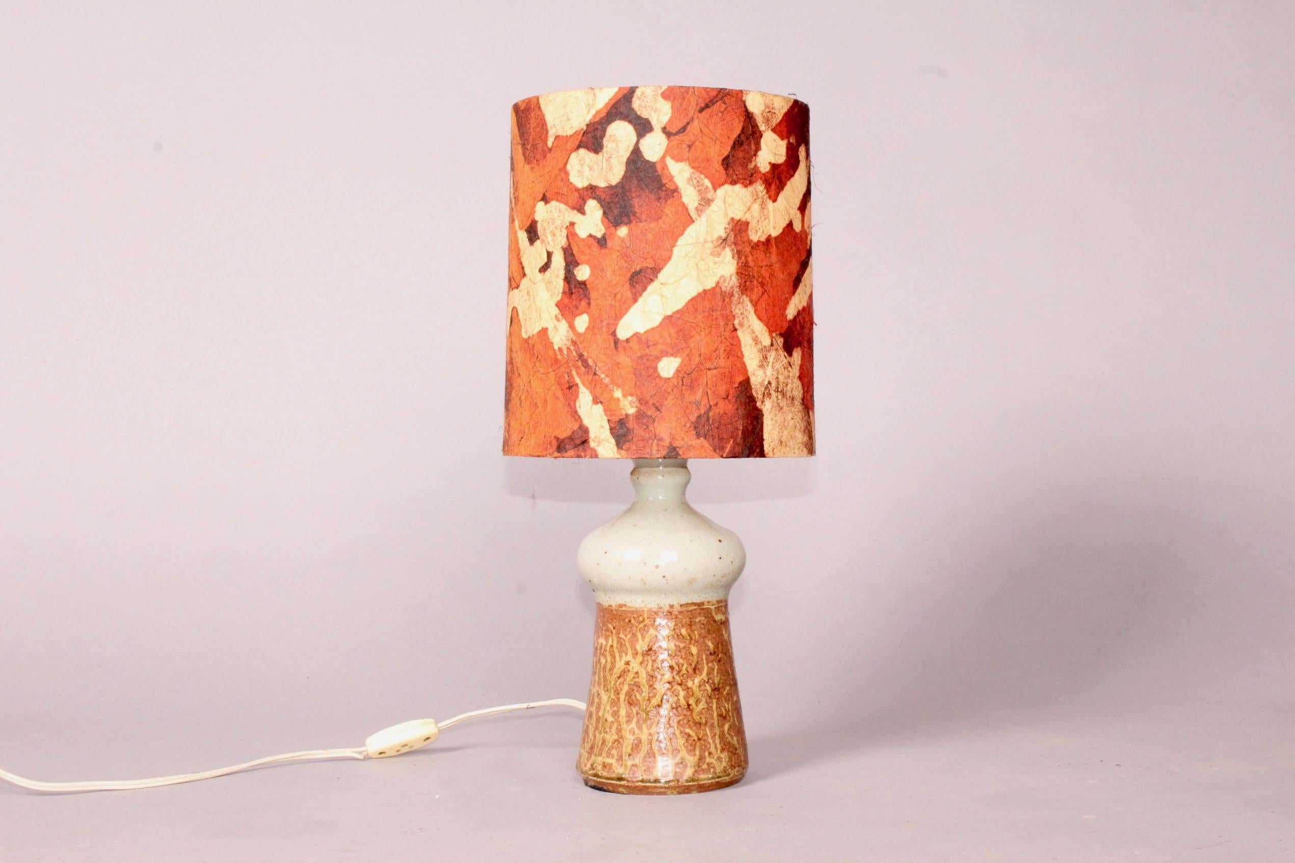 Ceramic Table Lamp In Good Condition In grand Lancy, CH