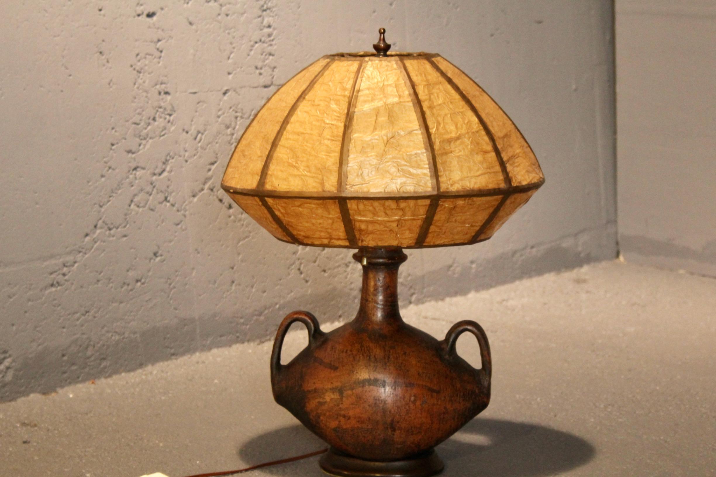 Lampe de table en céramique Bon état - En vente à grand Lancy, CH