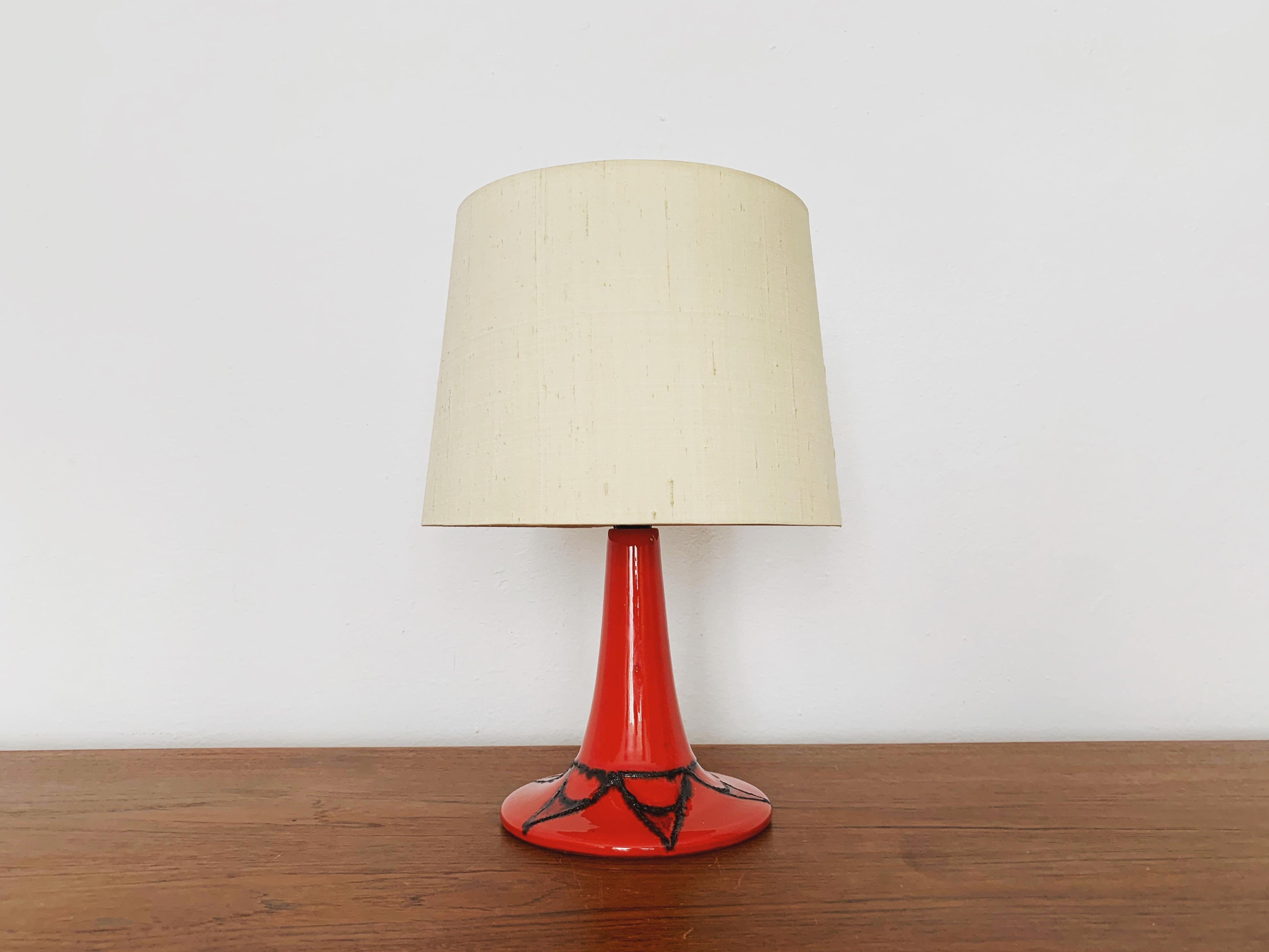 Allemand Lampe de table en céramique en vente