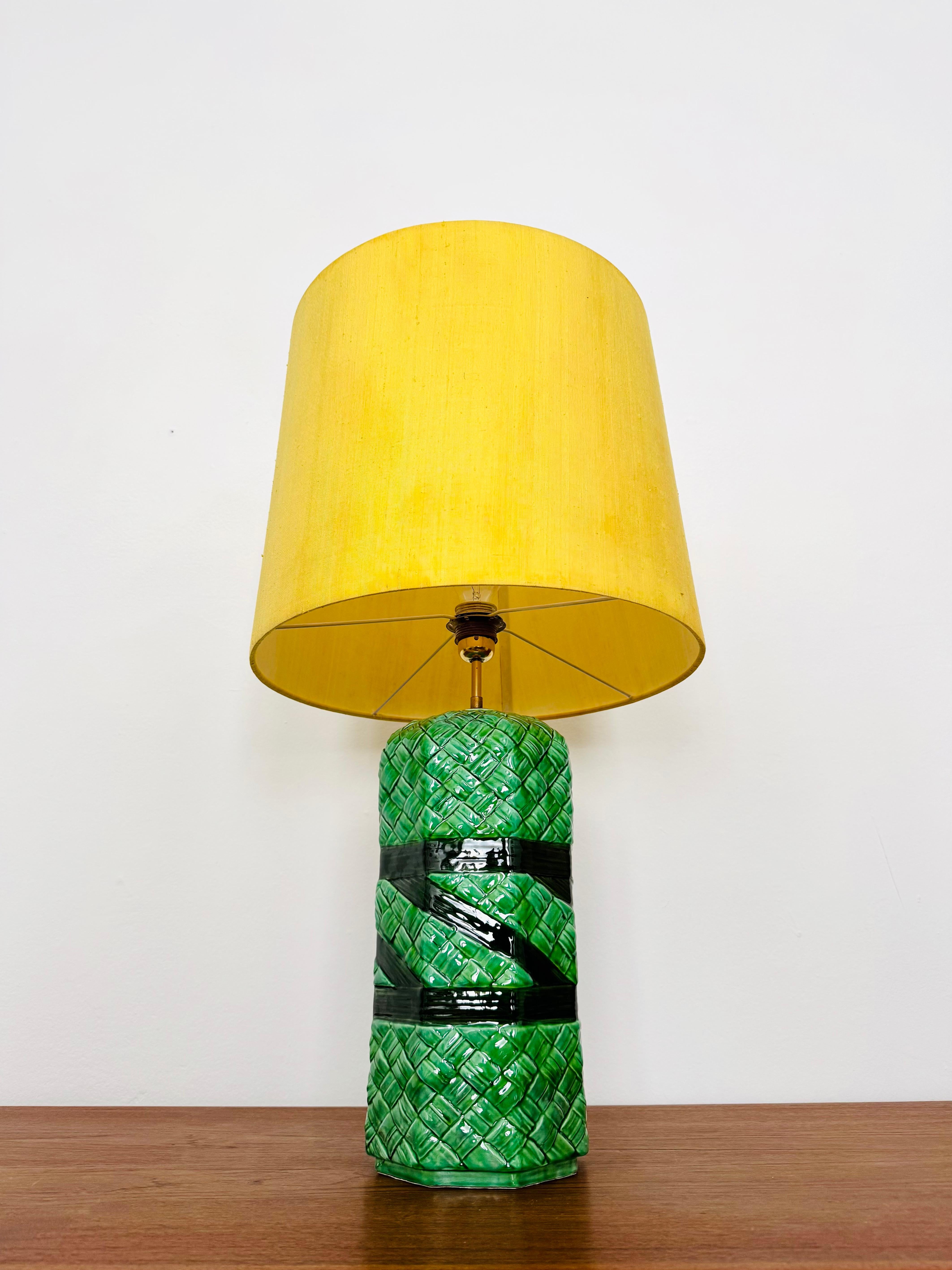 Ceramic Table Lamp In Good Condition For Sale In München, DE