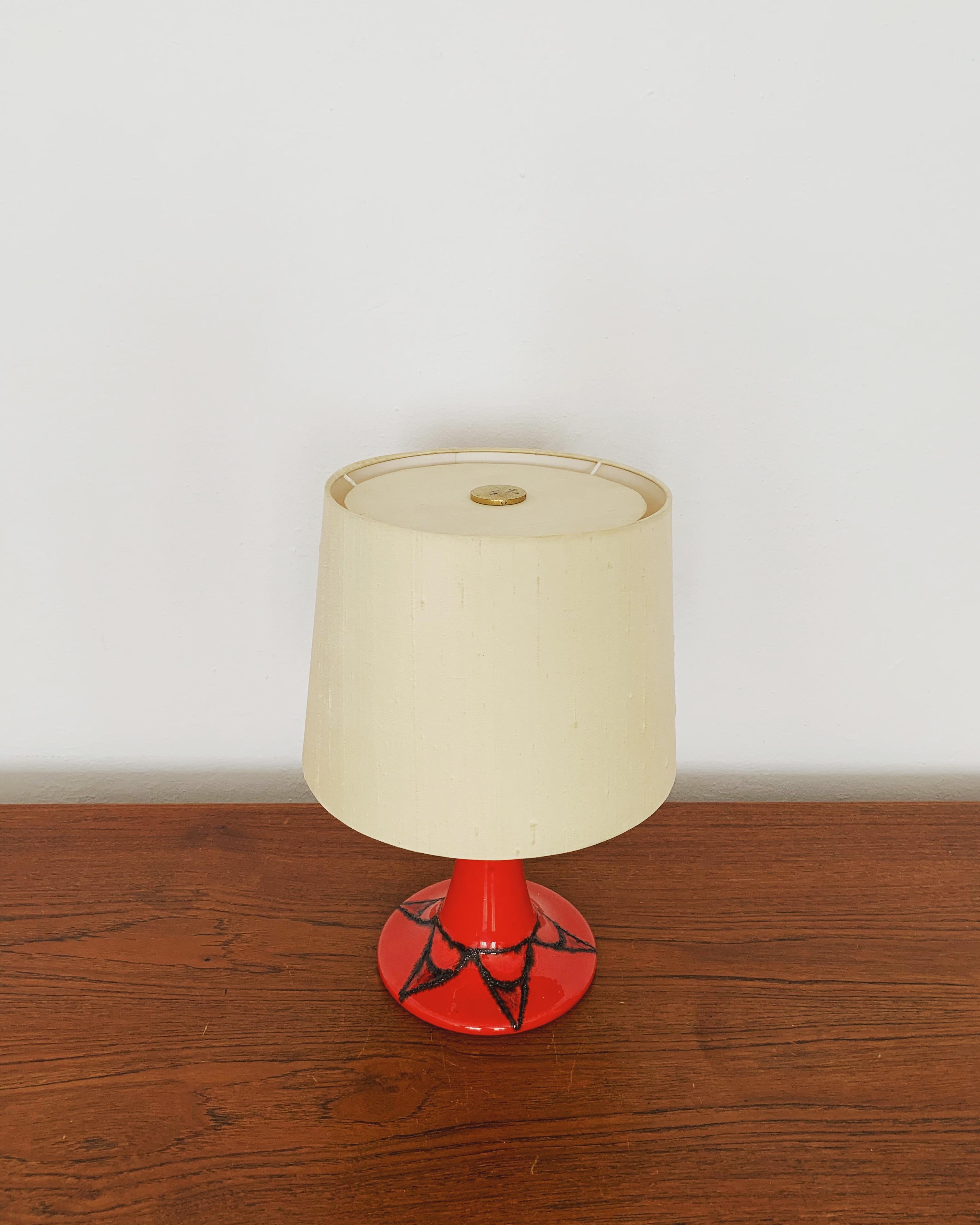Milieu du XXe siècle Lampe de table en céramique en vente