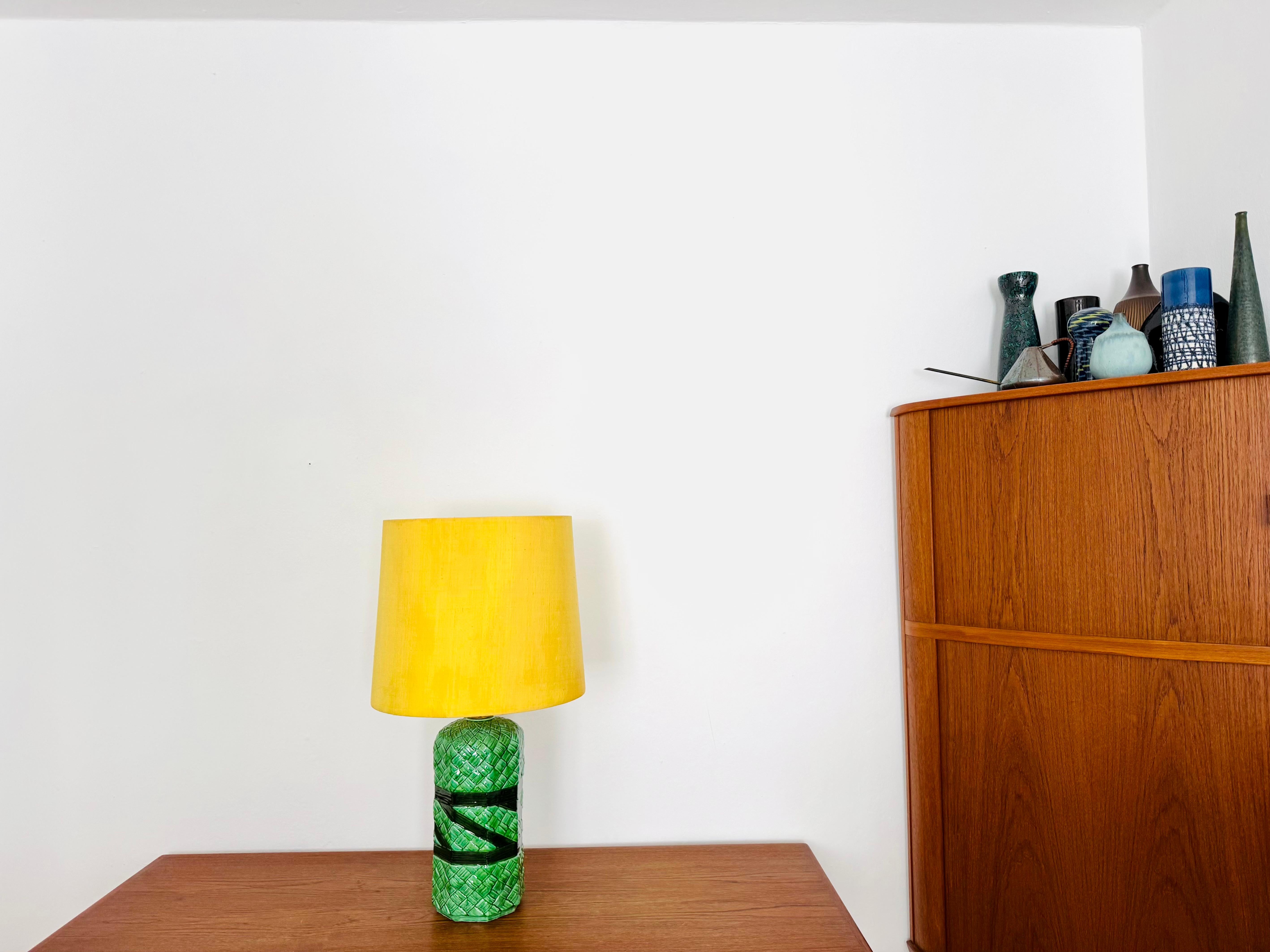 Late 20th Century Ceramic Table Lamp For Sale