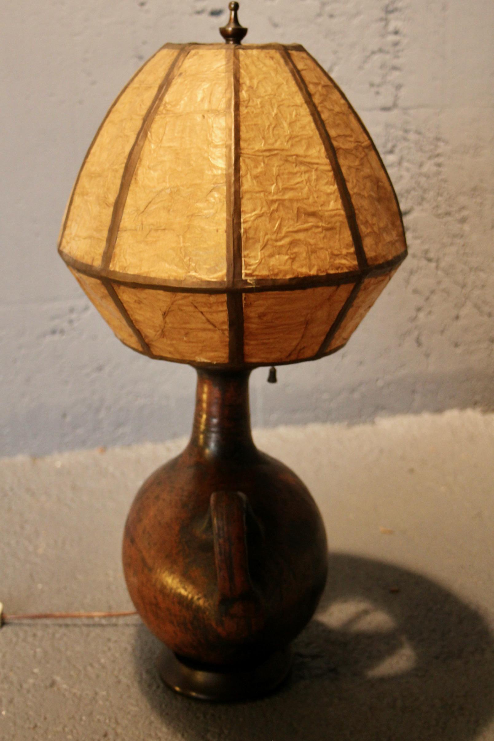Lampe de table en céramique en vente 1
