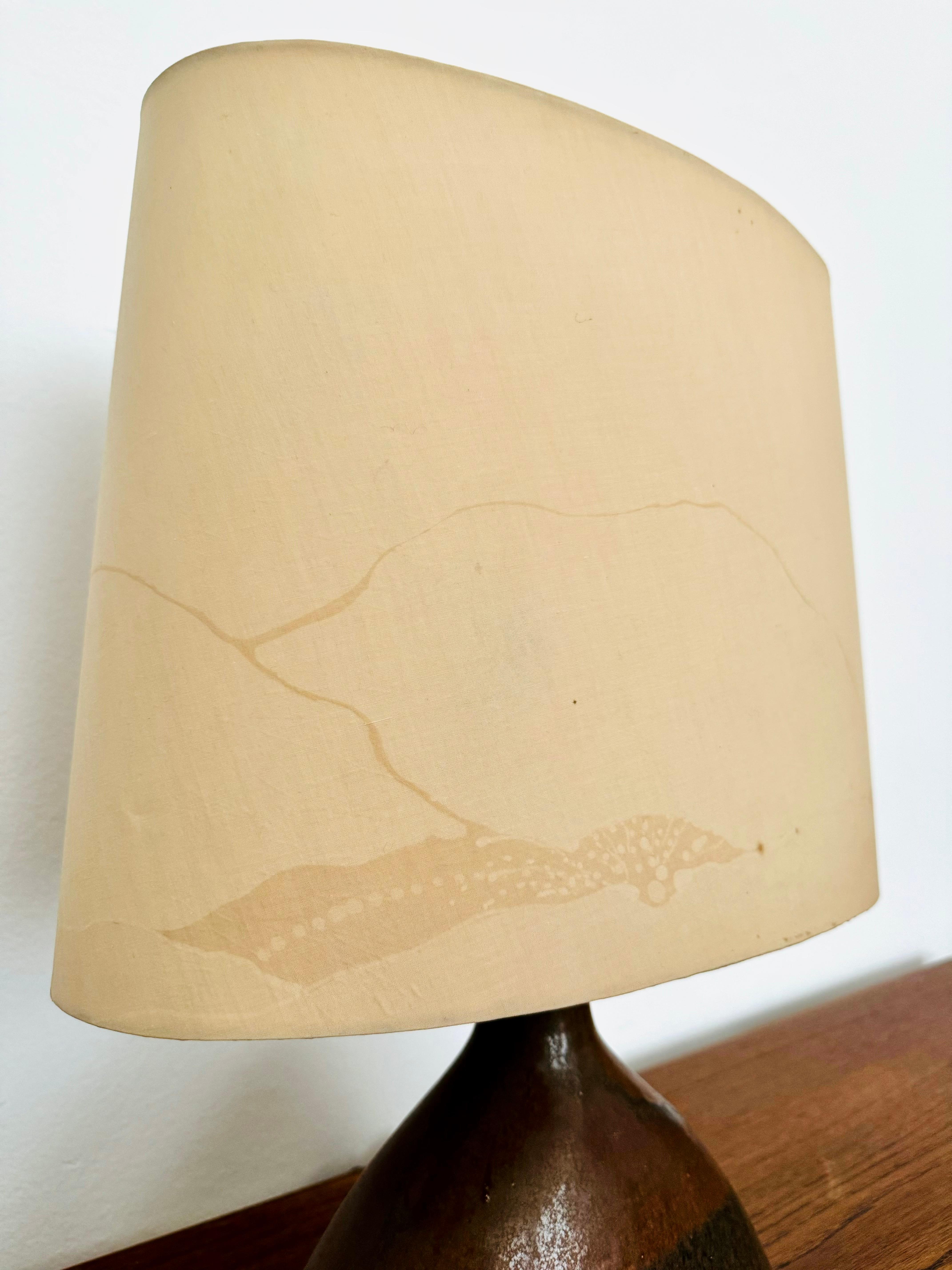 Céramique Lampe de table en céramique en vente
