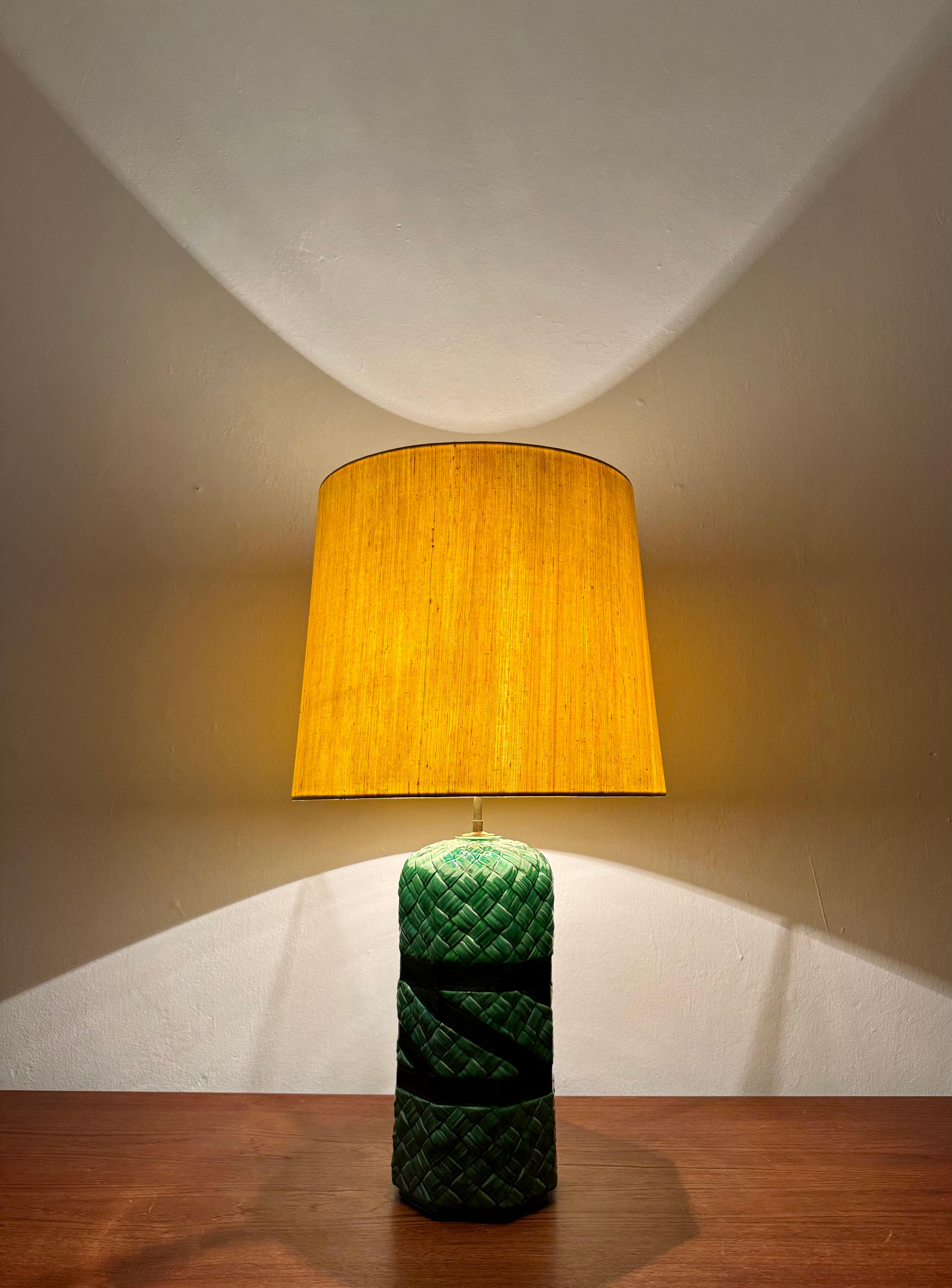 Ceramic Table Lamp For Sale 1