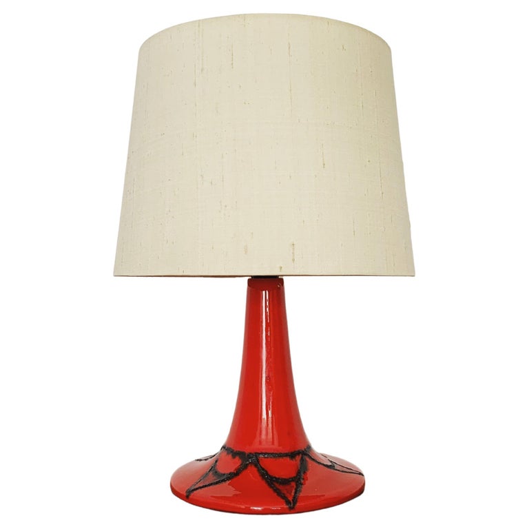 Ceramic Table Lamp For Sale at 1stDibs