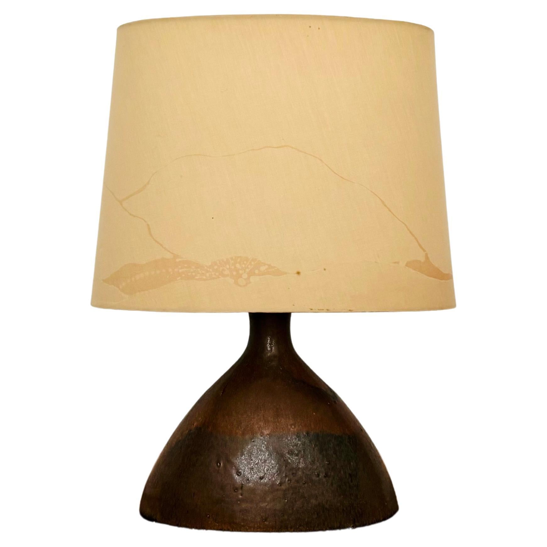 Lampe de table en céramique en vente
