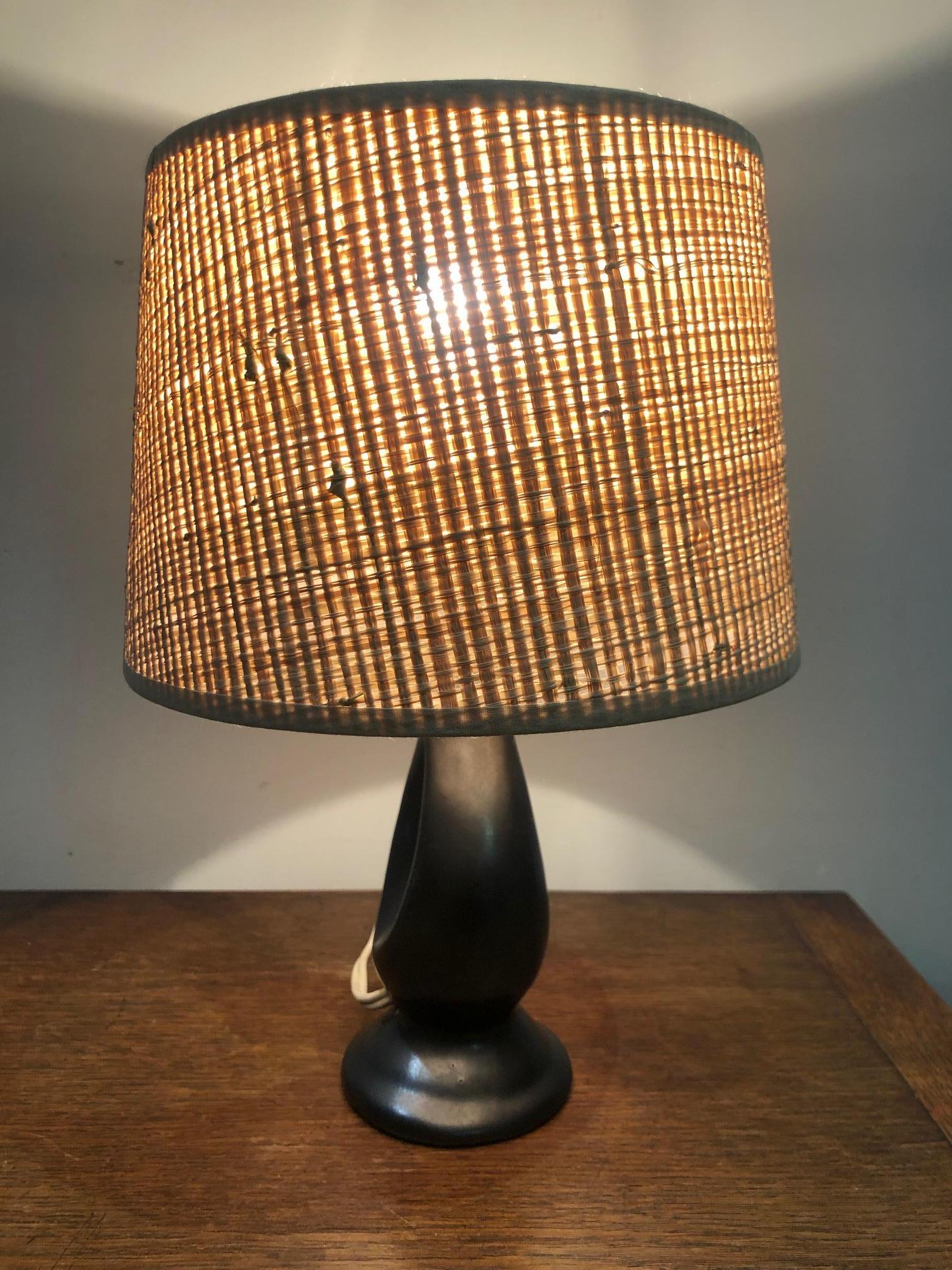 20th Century Ceramic Table Lamp from the 1950s
