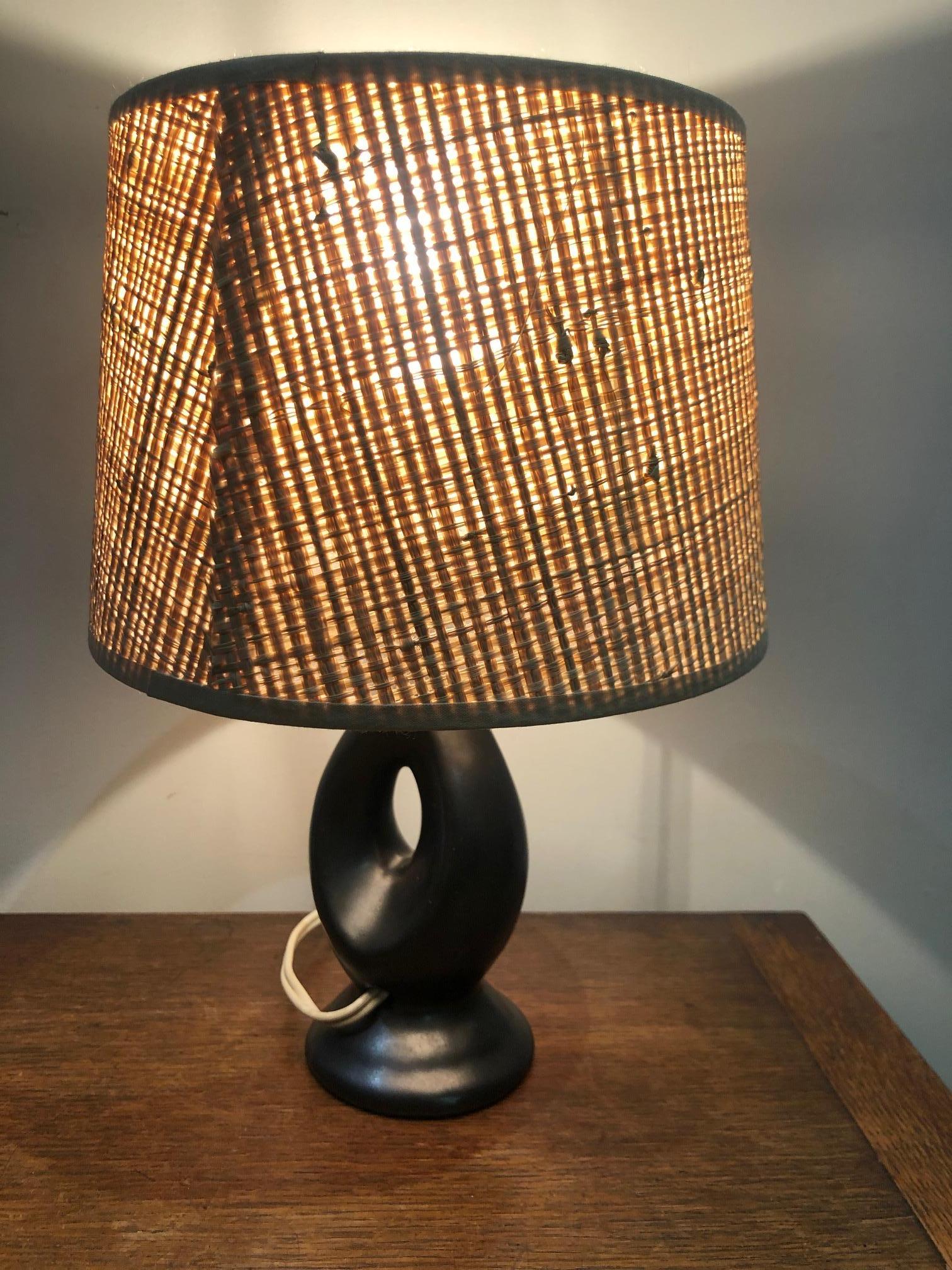 Ceramic Table Lamp from the 1950s 1