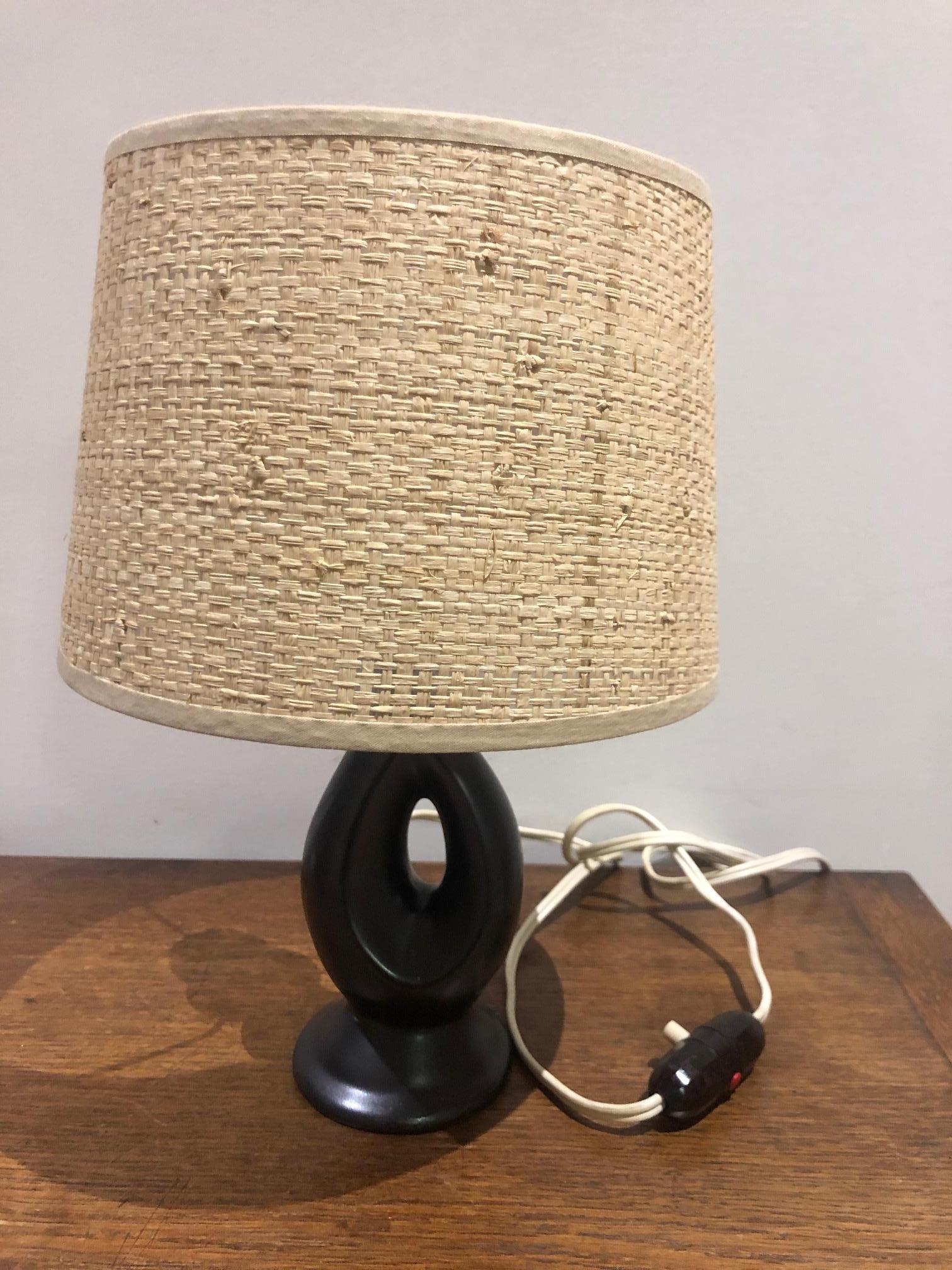 Ceramic Table Lamp from the 1950s 2