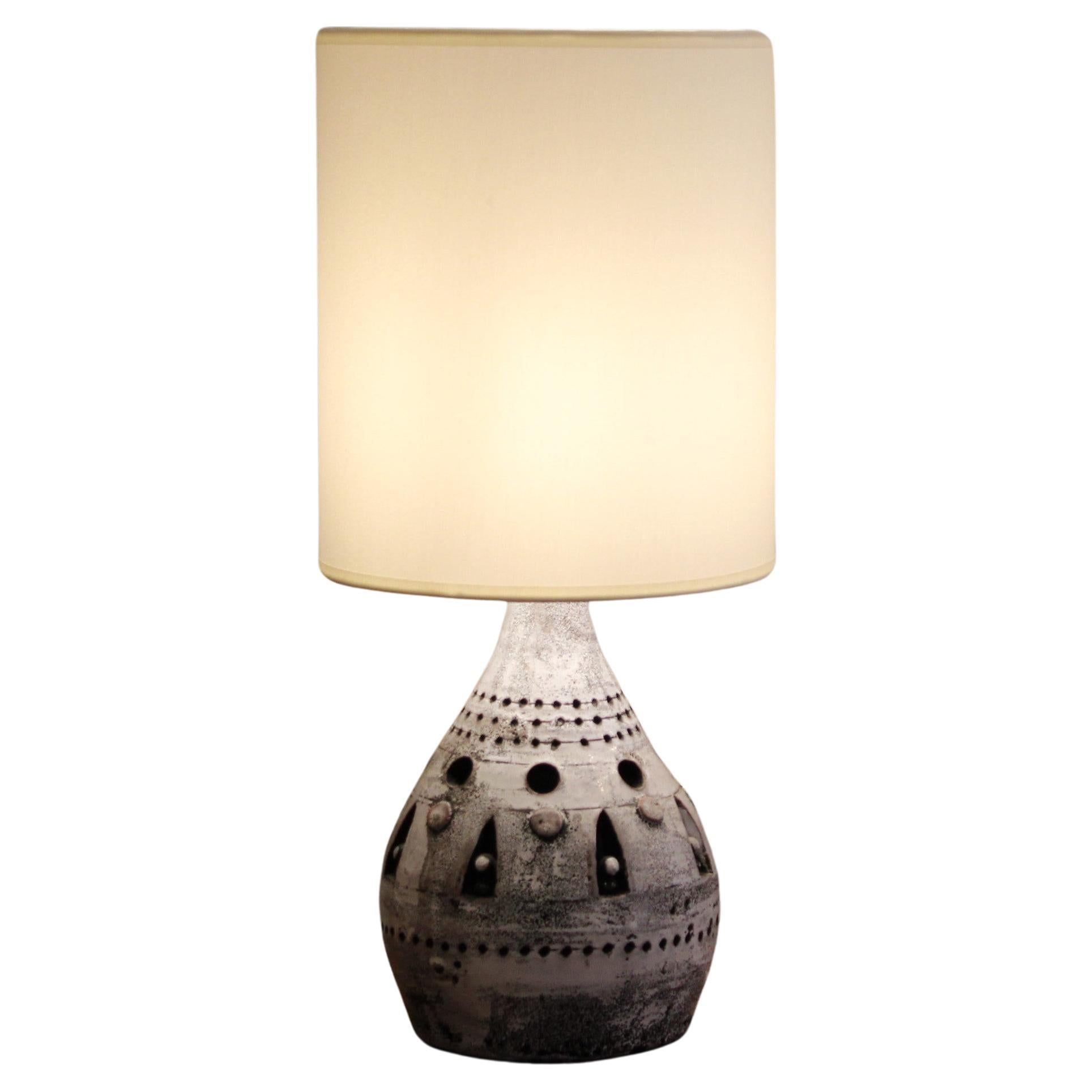 Ceramic table lamp, Georges Pelletier