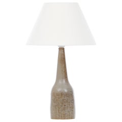 Keramische Tischlampe:: glasiertes Steingut:: Einzelstück
