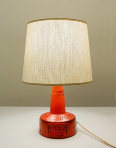Ceramic Table Lamp Manufactured by Bay Keramik, Germany, 1960s