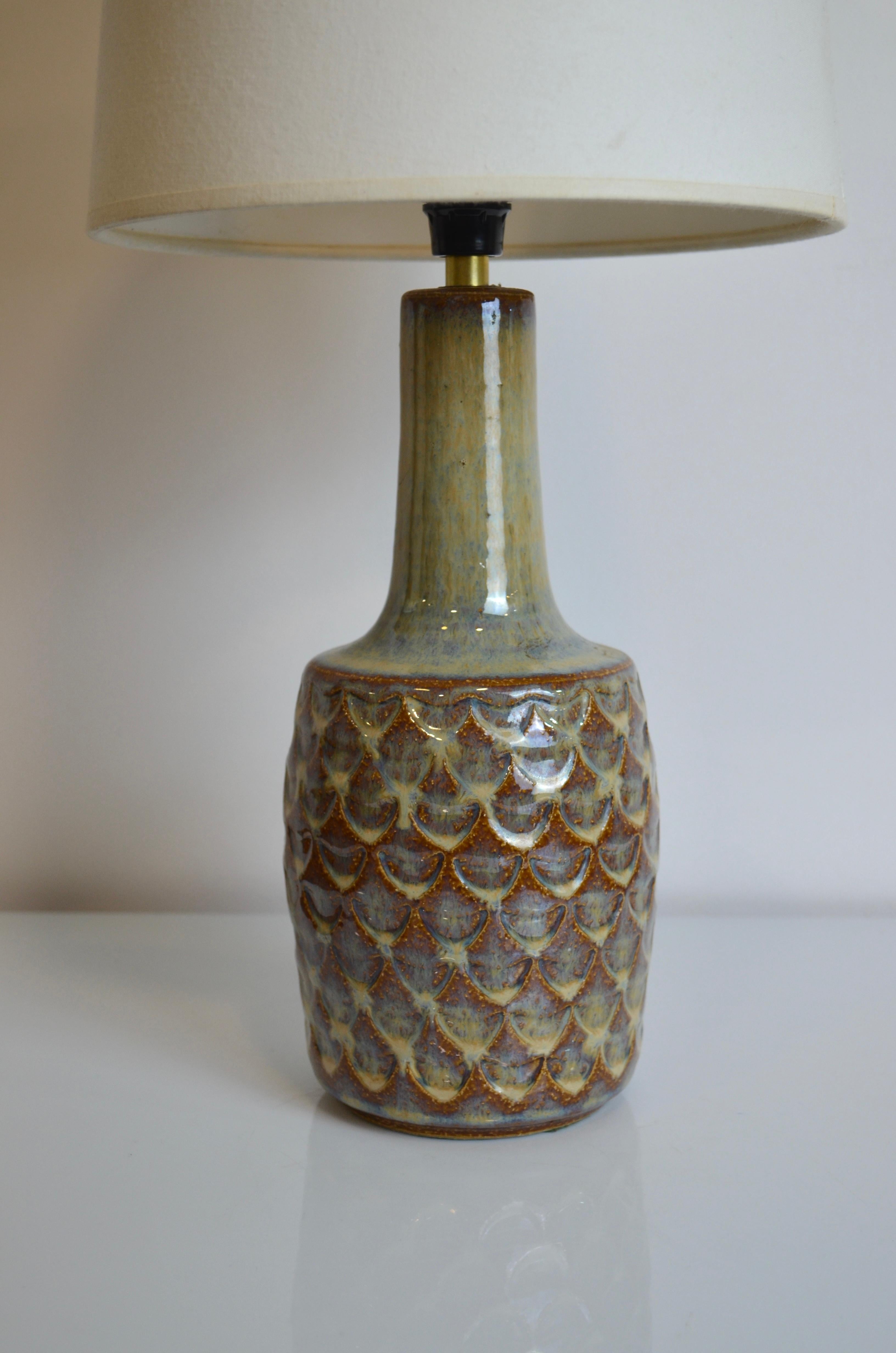Keramik-Tischlampe Modell 3001 von Einar Johansen für Soholm, 1960er Jahre (Mitte des 20. Jahrhunderts) im Angebot