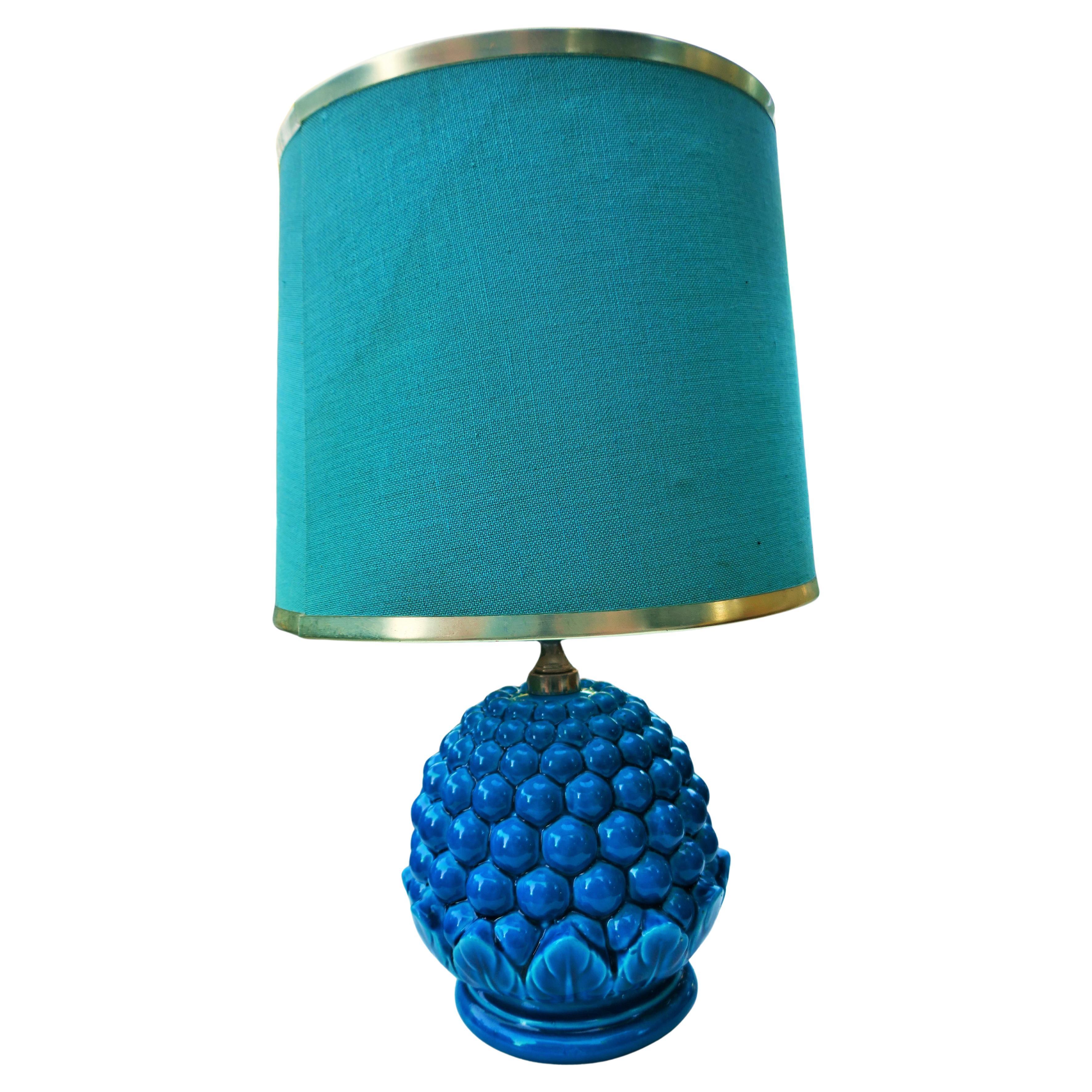 Ceramic table lamp produced by La Farnesiana - Bitossi - Flavia - Londi For Sale 5