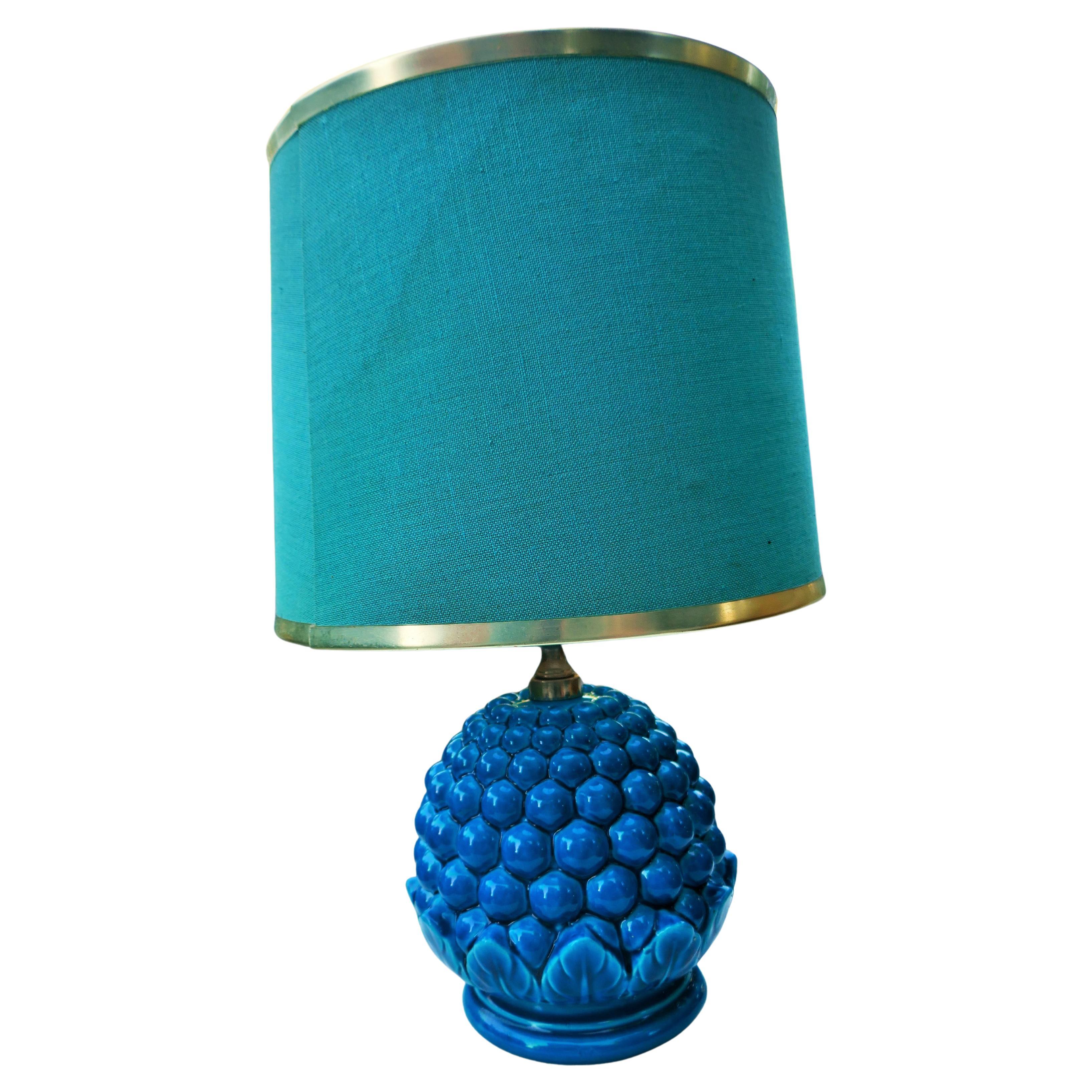 Ceramic table lamp produced by La Farnesiana - Bitossi - Flavia - Londi For Sale 3