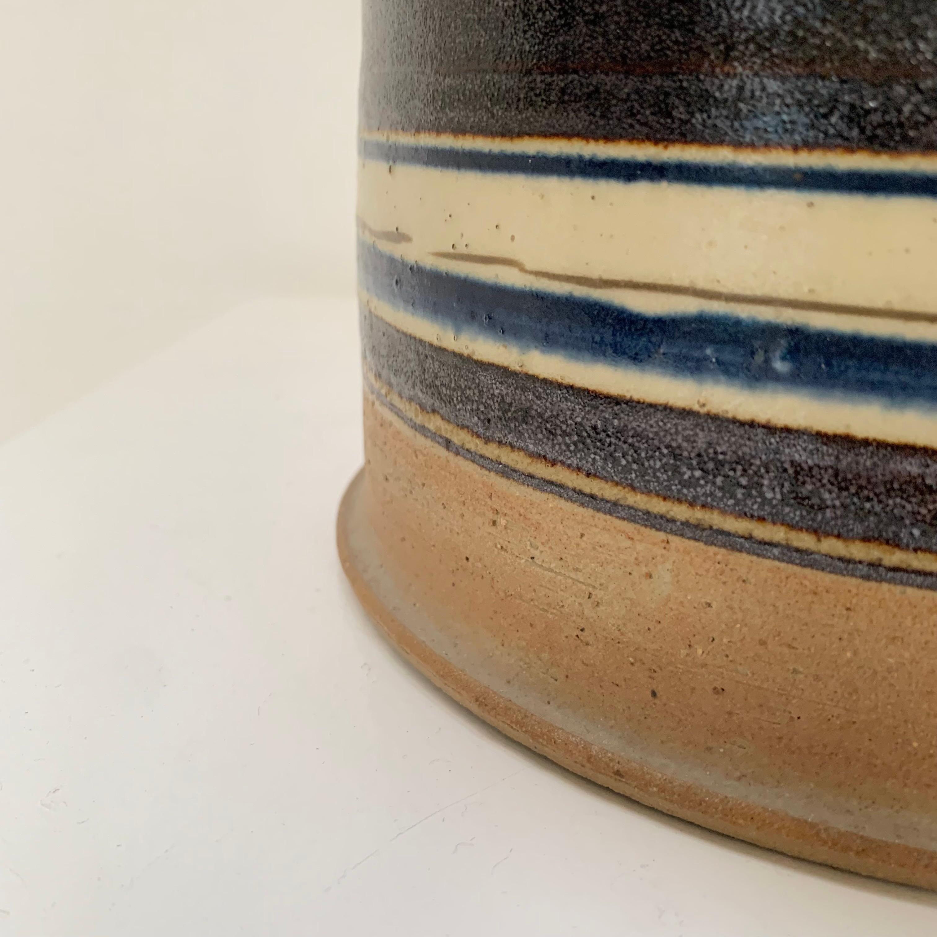 Ceramic Table Lamp Signed by E-K Heerwagen, 1974, Denmark. finales del siglo XX en venta
