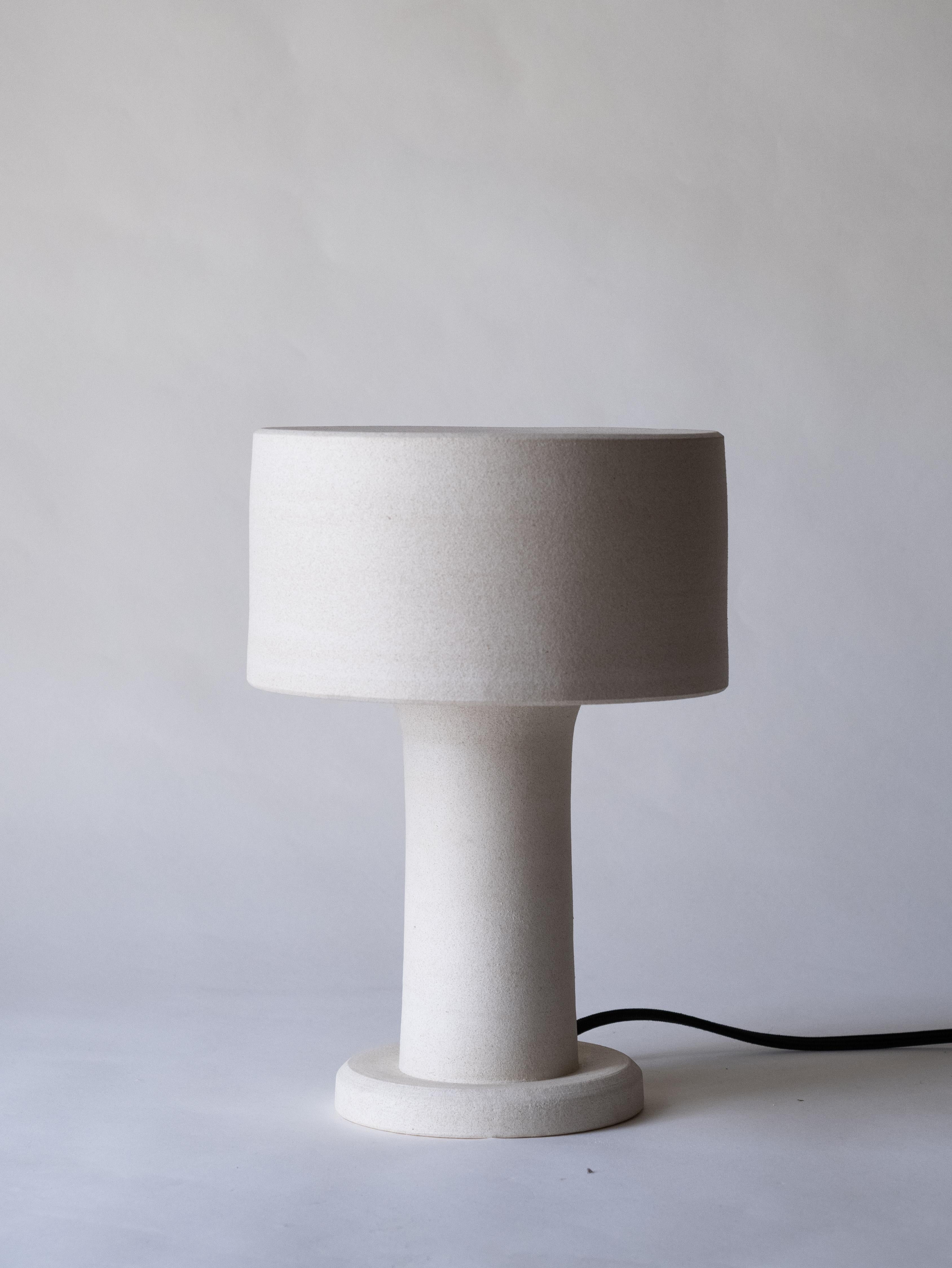 Ceramic Table Lamp Square Dome For Sale 2