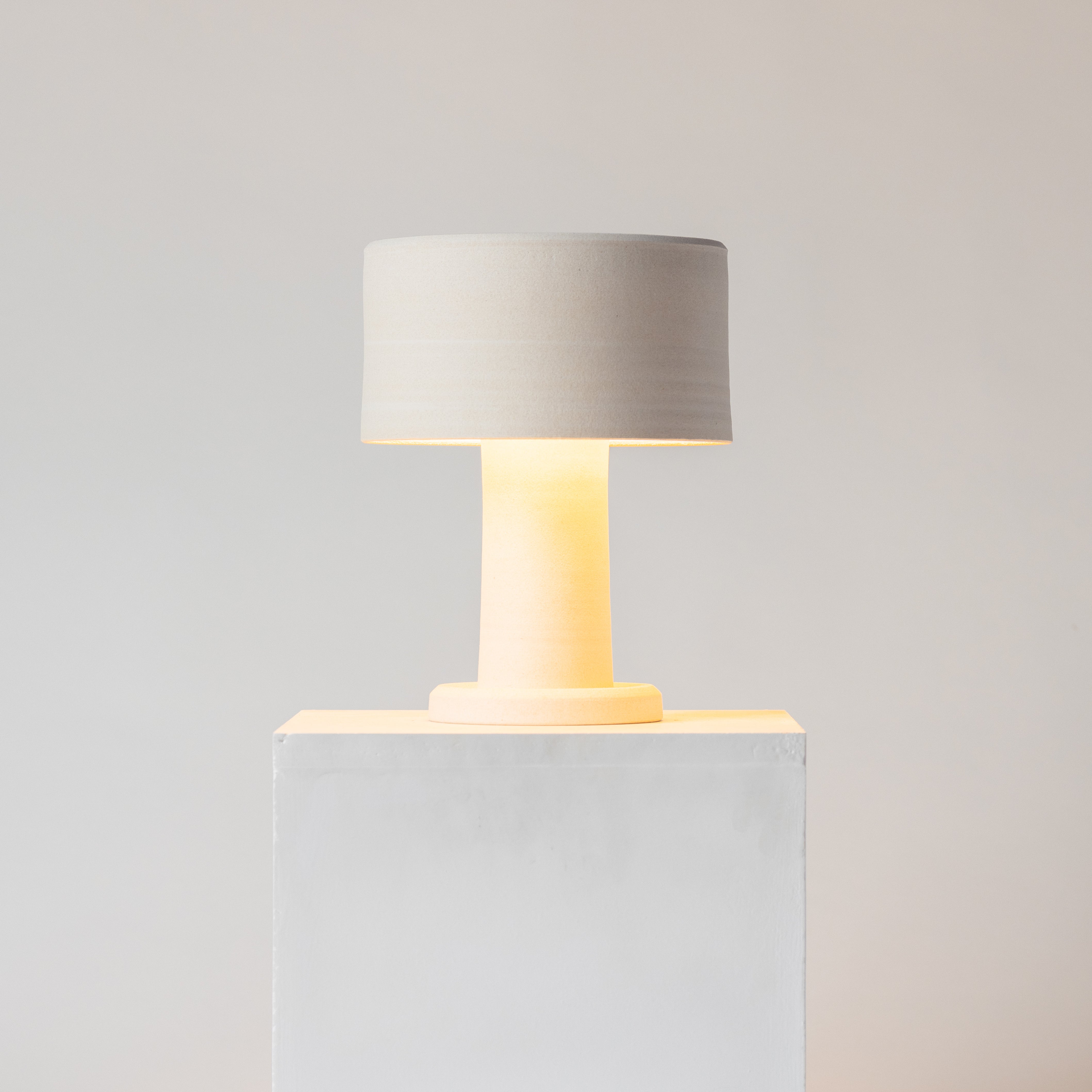 Ceramic Table Lamp Square Dome