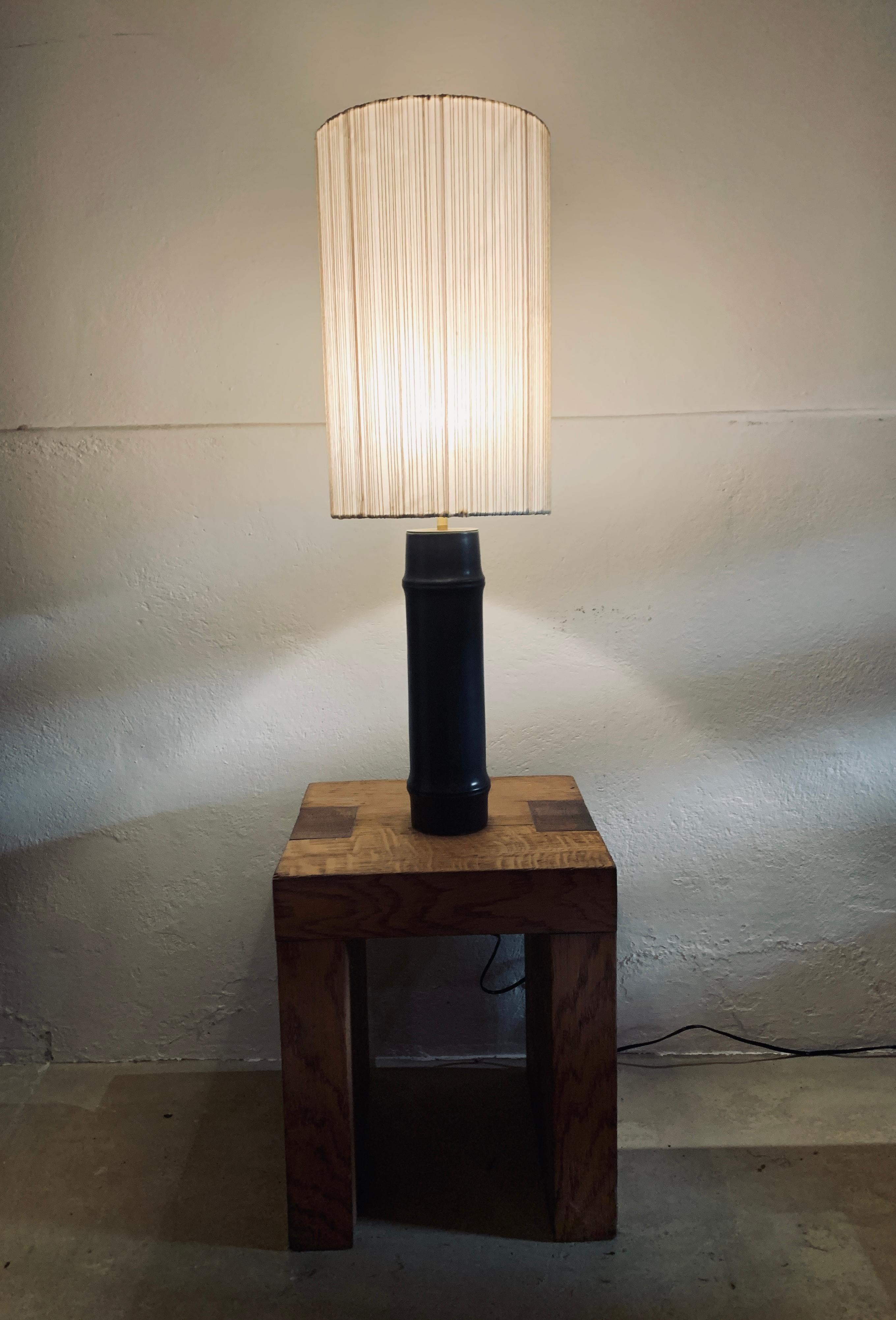 Lámpara de mesa de cerámica, Vallauris, Francia, 1950 Francés en venta