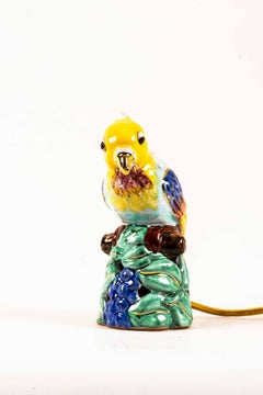 Ceramic Table Lamp, Vienna, Around 1920s