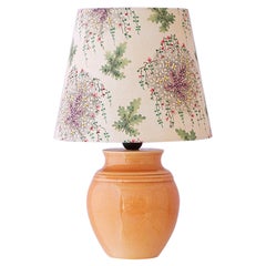 Ceramic Table Lamp with Customized Shade, France