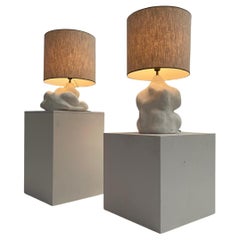 Ceramic Table lamps by Aliette Vliers