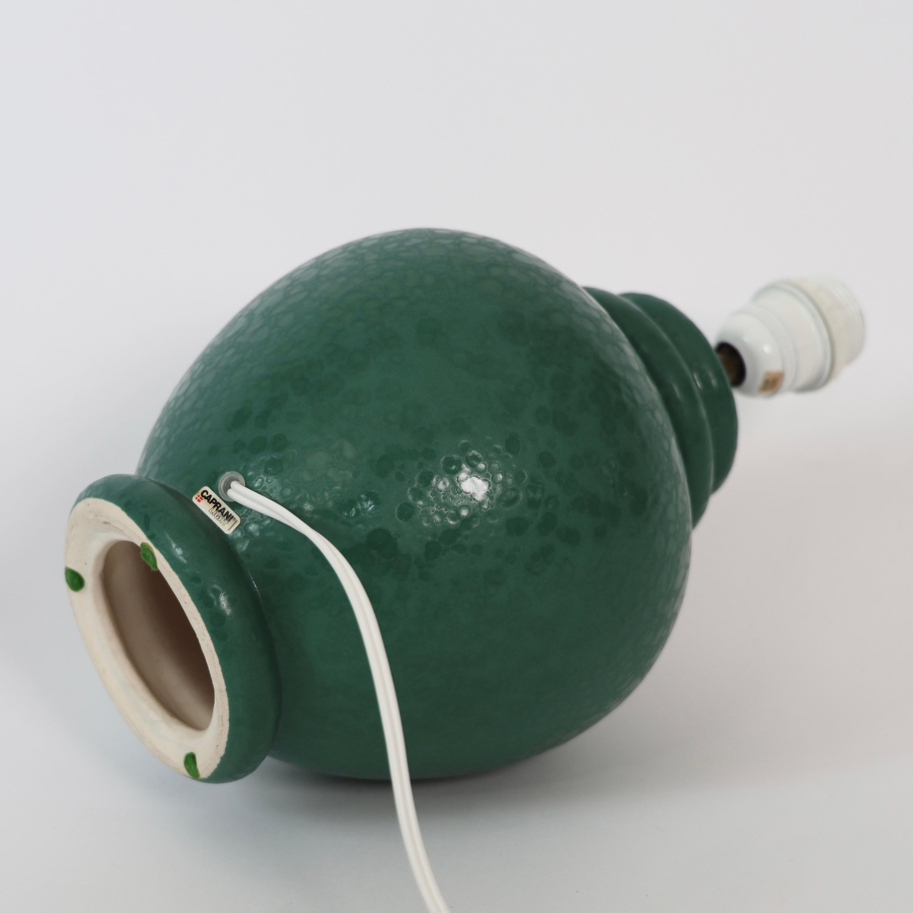 Ceramic Table Lamps by Caprani Light, 1980s, Denmark For Sale 5