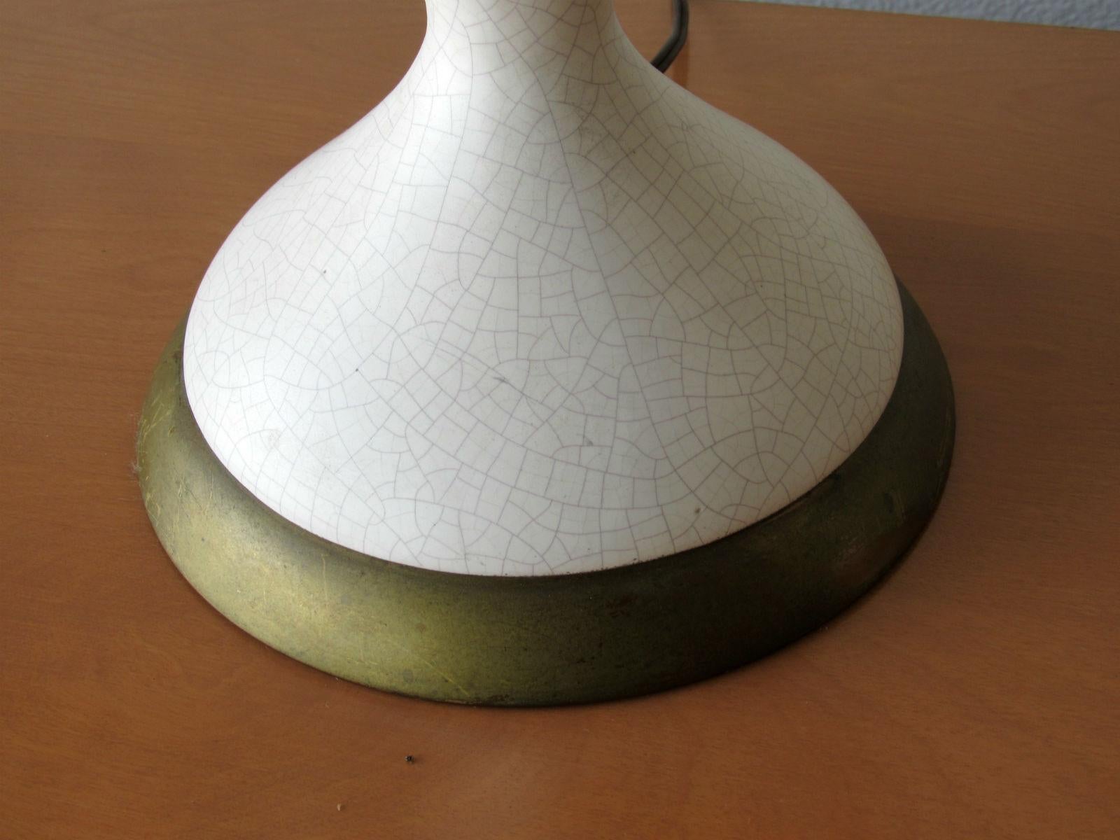 Mid-Century Modern Gerald Thurston Ceramic Table Lamps 