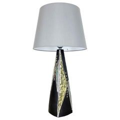 Lampe de Table en Céramique "BURGUNDIA" de Sorensen & Jensen pour SOHOLM, Danemark, Années 1950