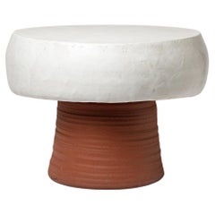 Ceramic Table with Glazes Decoration by Mia Jensen, circa 2022