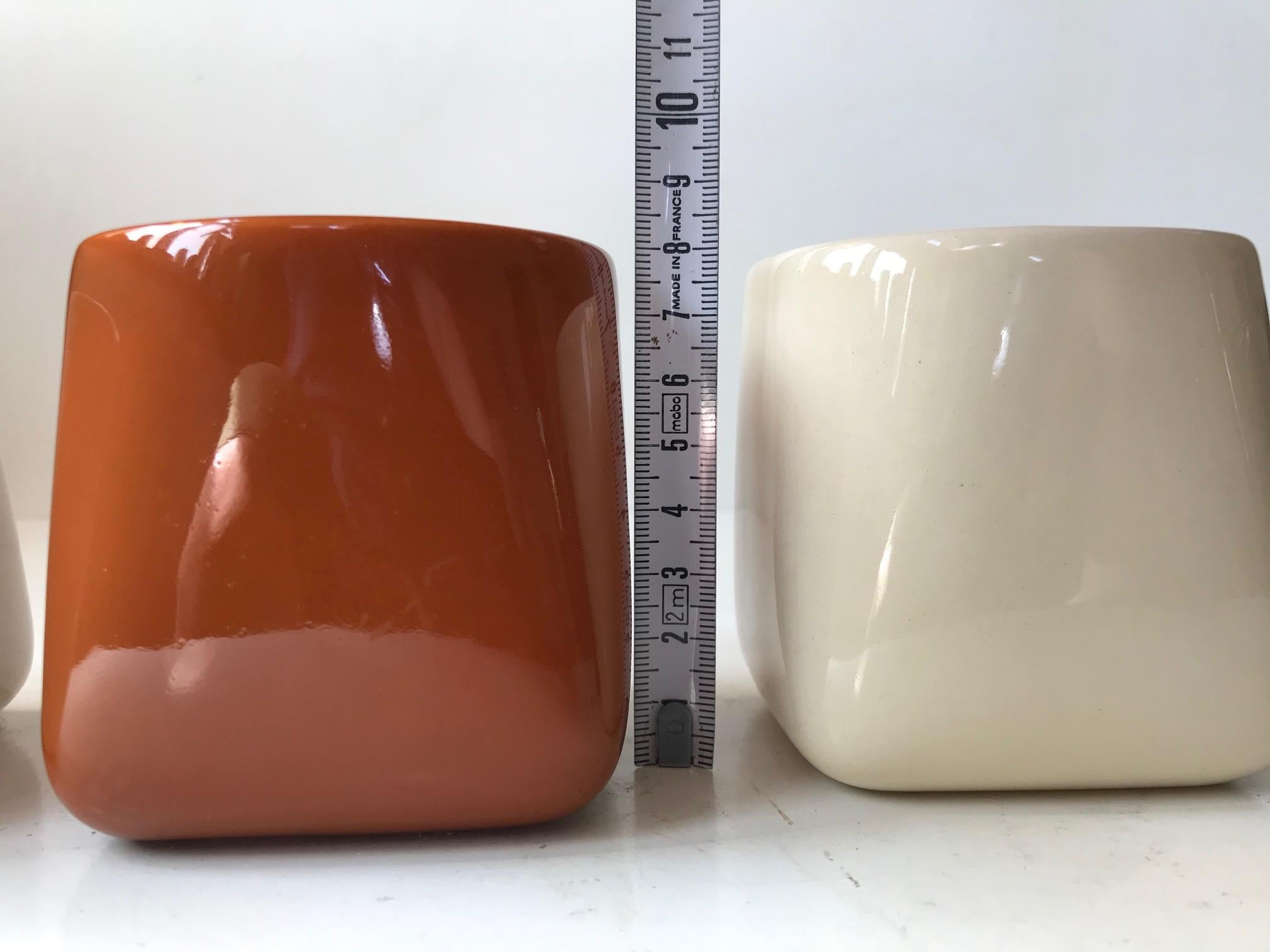 Ceramic Tea Service by Nanna Ditzel for Søholm, 1970s For Sale 6