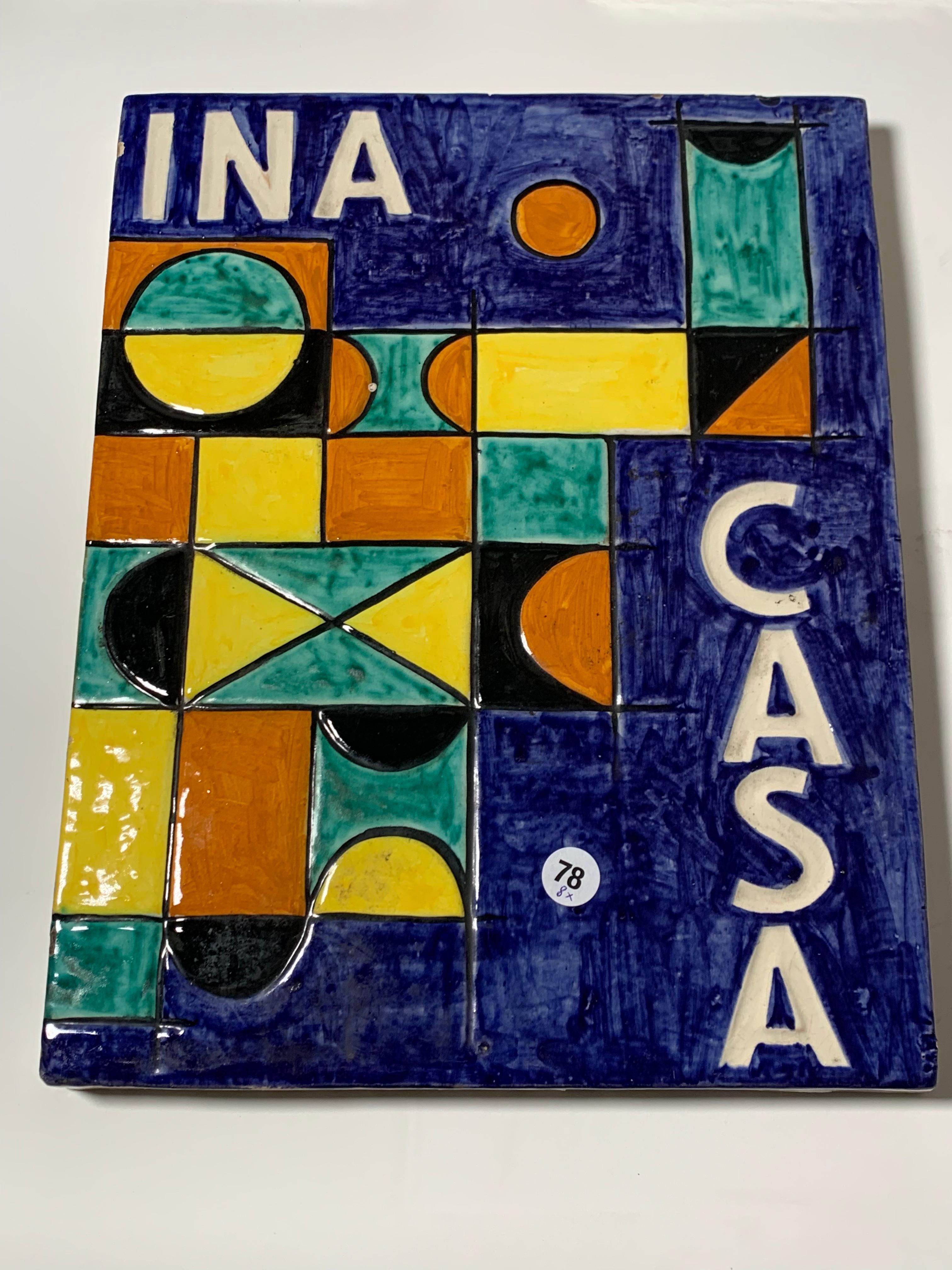 Ceramic Tile INA-CASA Italy 1949-1963 4