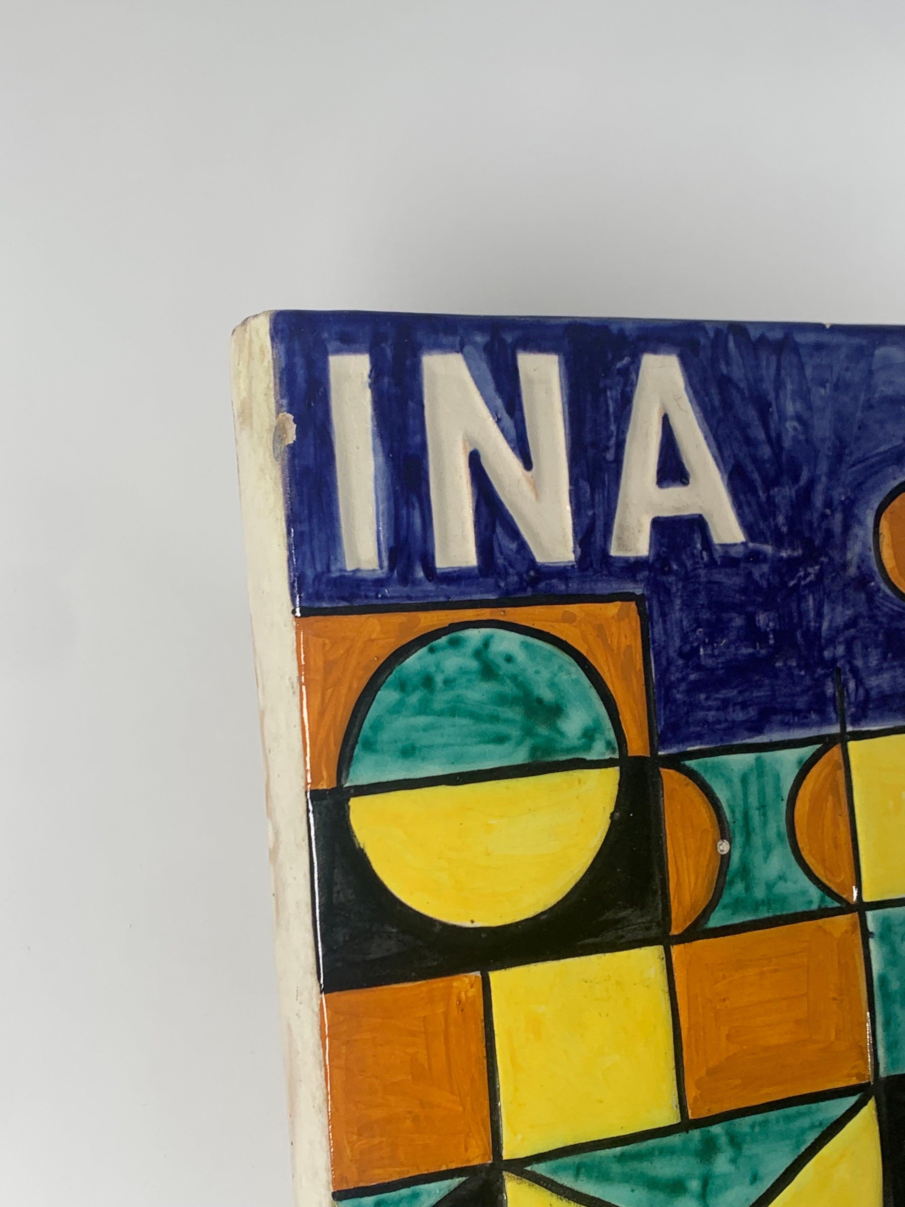 Ceramic Tile INA-CASA Italy 1949-1963 1