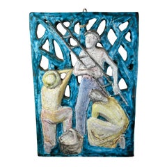 Tile de céramique, Italie, années 1960