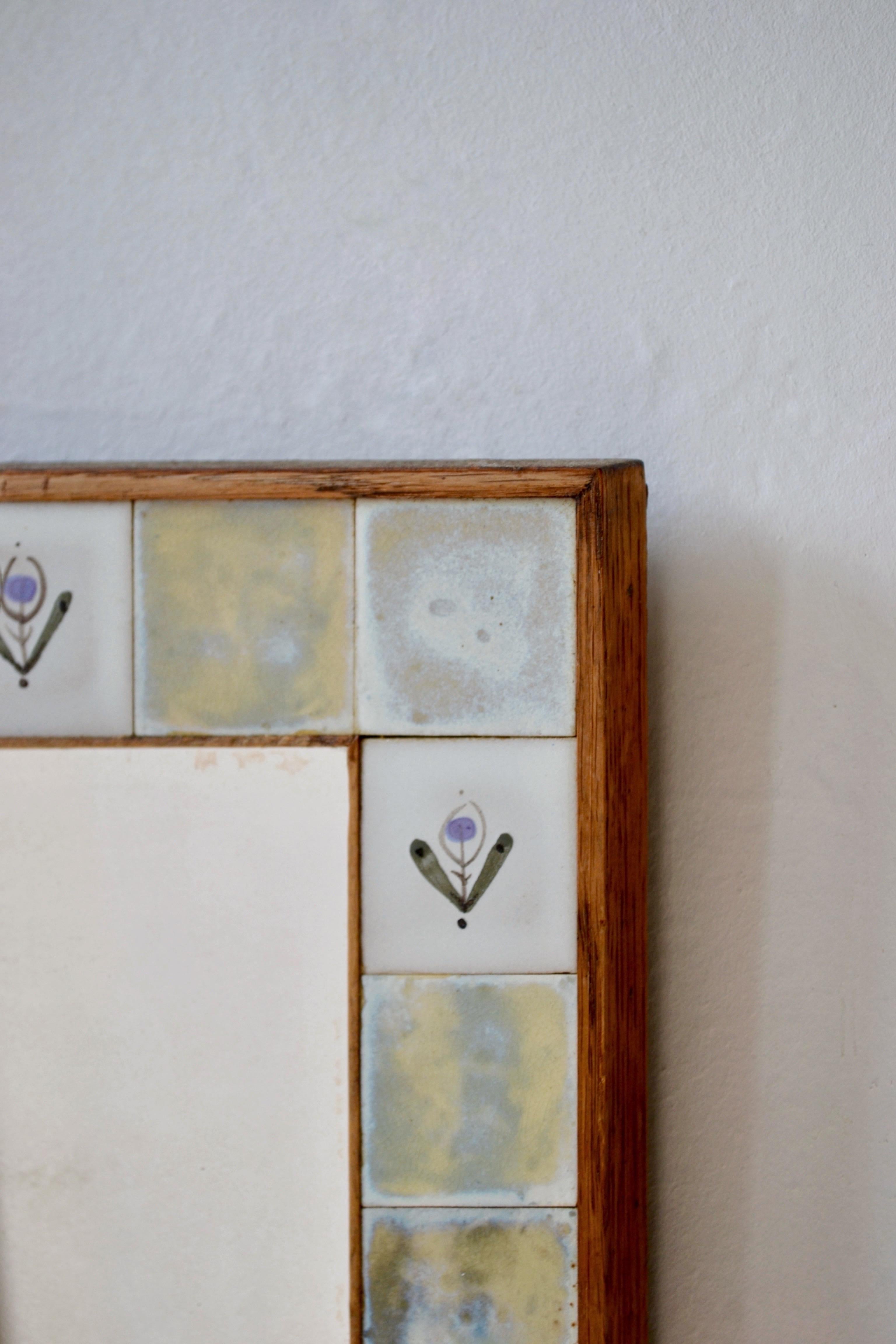 Espejo de cerámica, Francia, años 50 Francés en venta