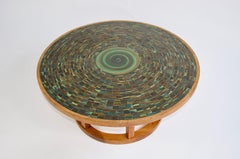 Ceramic Tile-Top Coffee Table by Gordon and Jane Martz