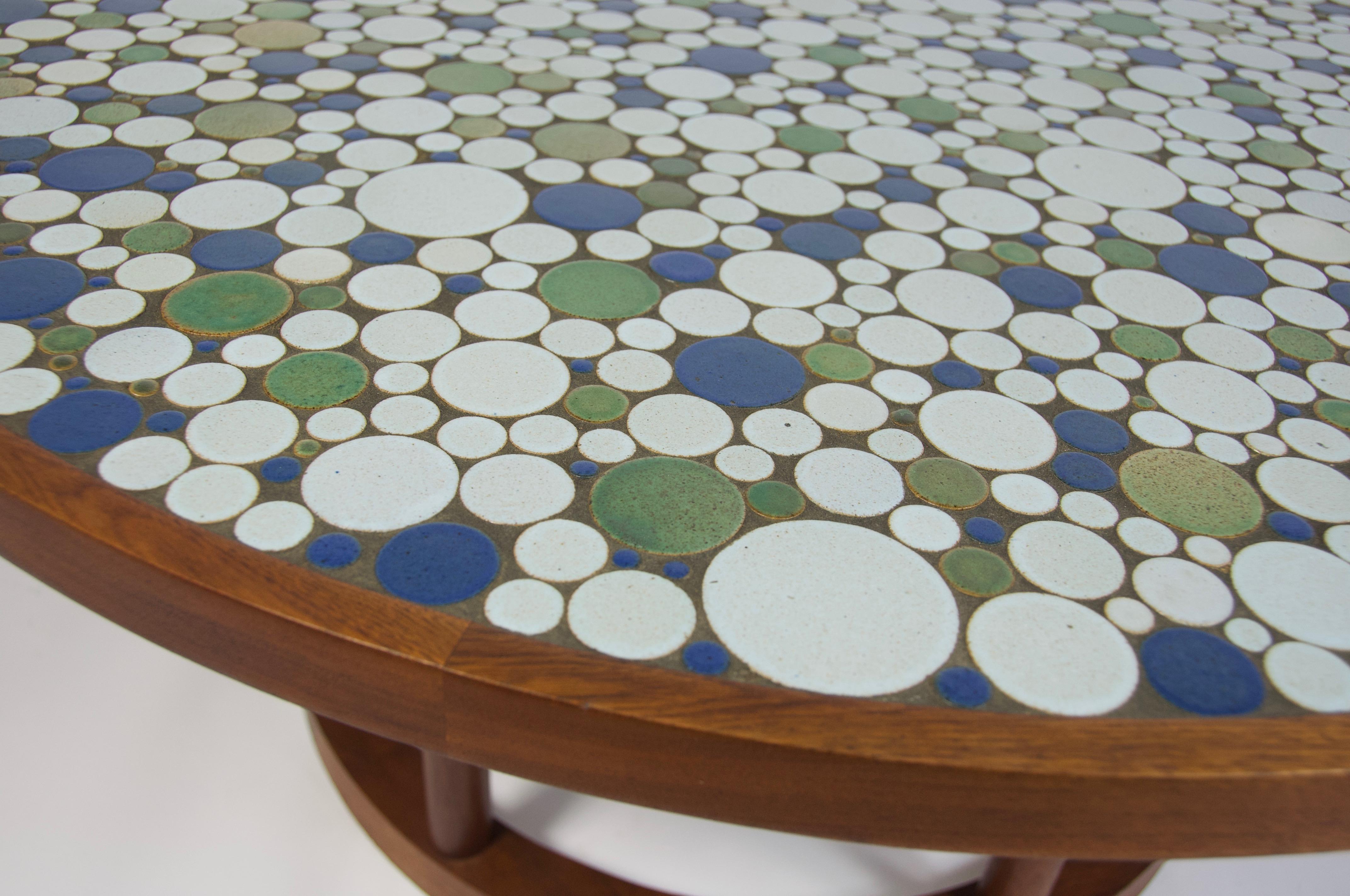 Ceramic Tile-Top Coffee Table by Gordon and Jane Martz 2