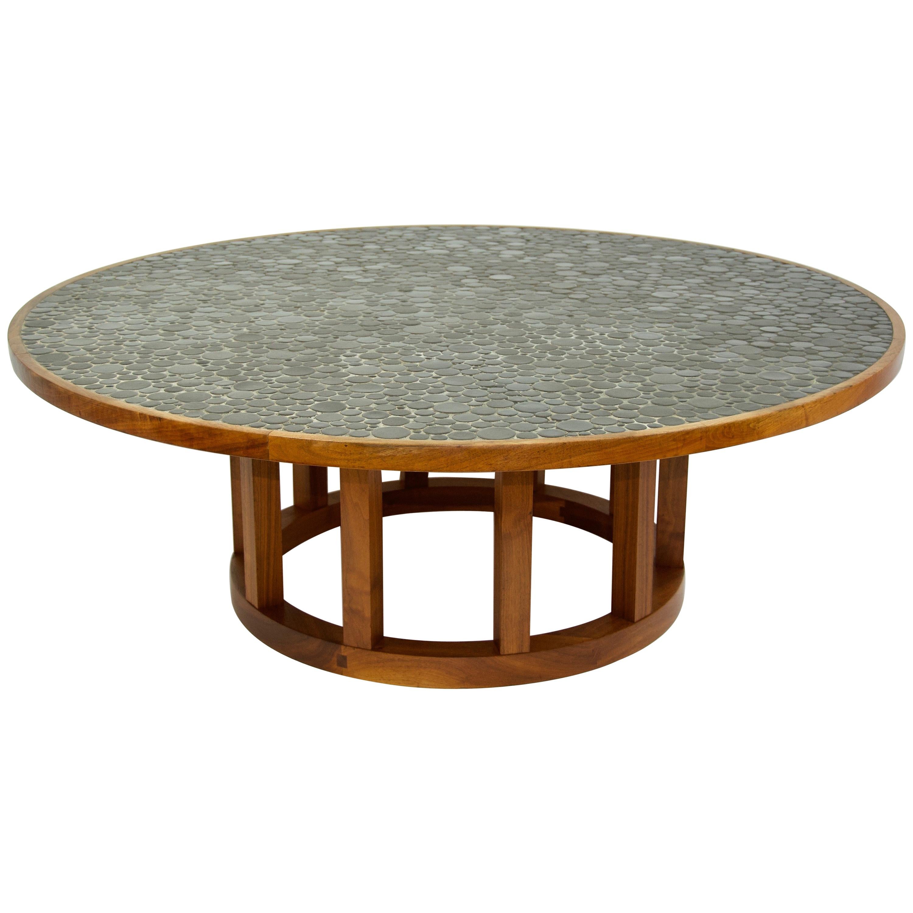 Ceramic Tile-Top Coffee Table by Gordon and Jane Martz