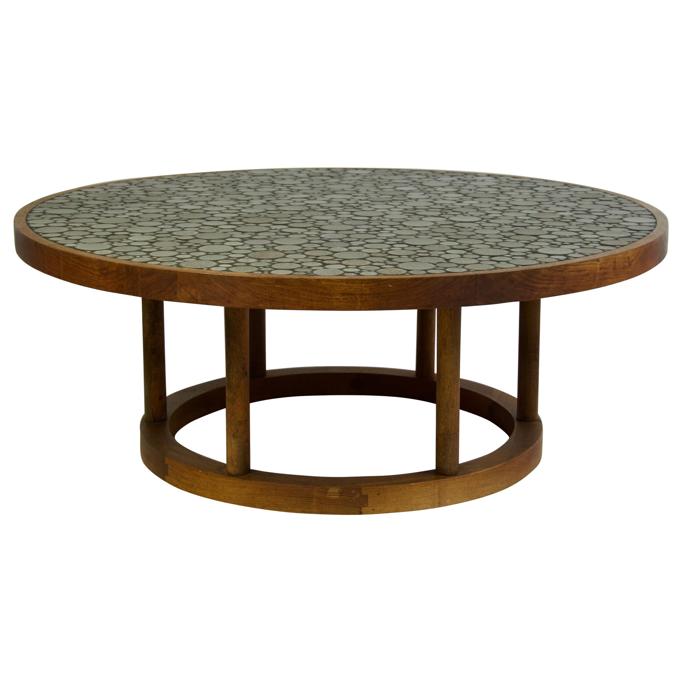 Ceramic Tile-Top Coffee Table by Gordon and Jane Martz  For Sale