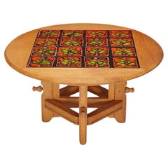 Table basse en céramique par Guillerme & Chambron