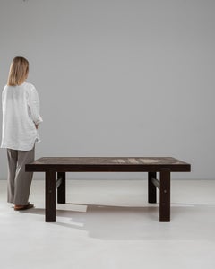 Ceramic Tile-Top Coffee Table by Ox-Art, Denmark, 20th Century