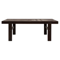Ceramic Tile-Top Coffee Table by Ox-Art, Denmark, 20th Century