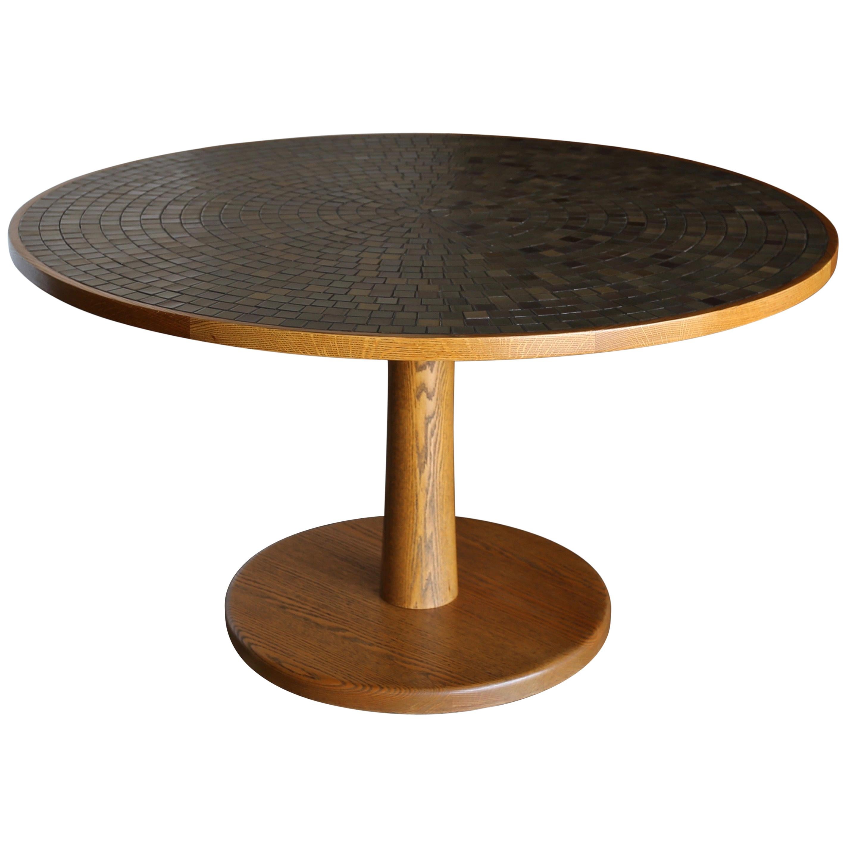 Ceramic Tile-Top Dining Table by Gordon and Jane Martz, circa 1965