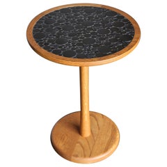 Table d'appoint en céramique à plateau en carreaux de Gordon Martz, vers 1960