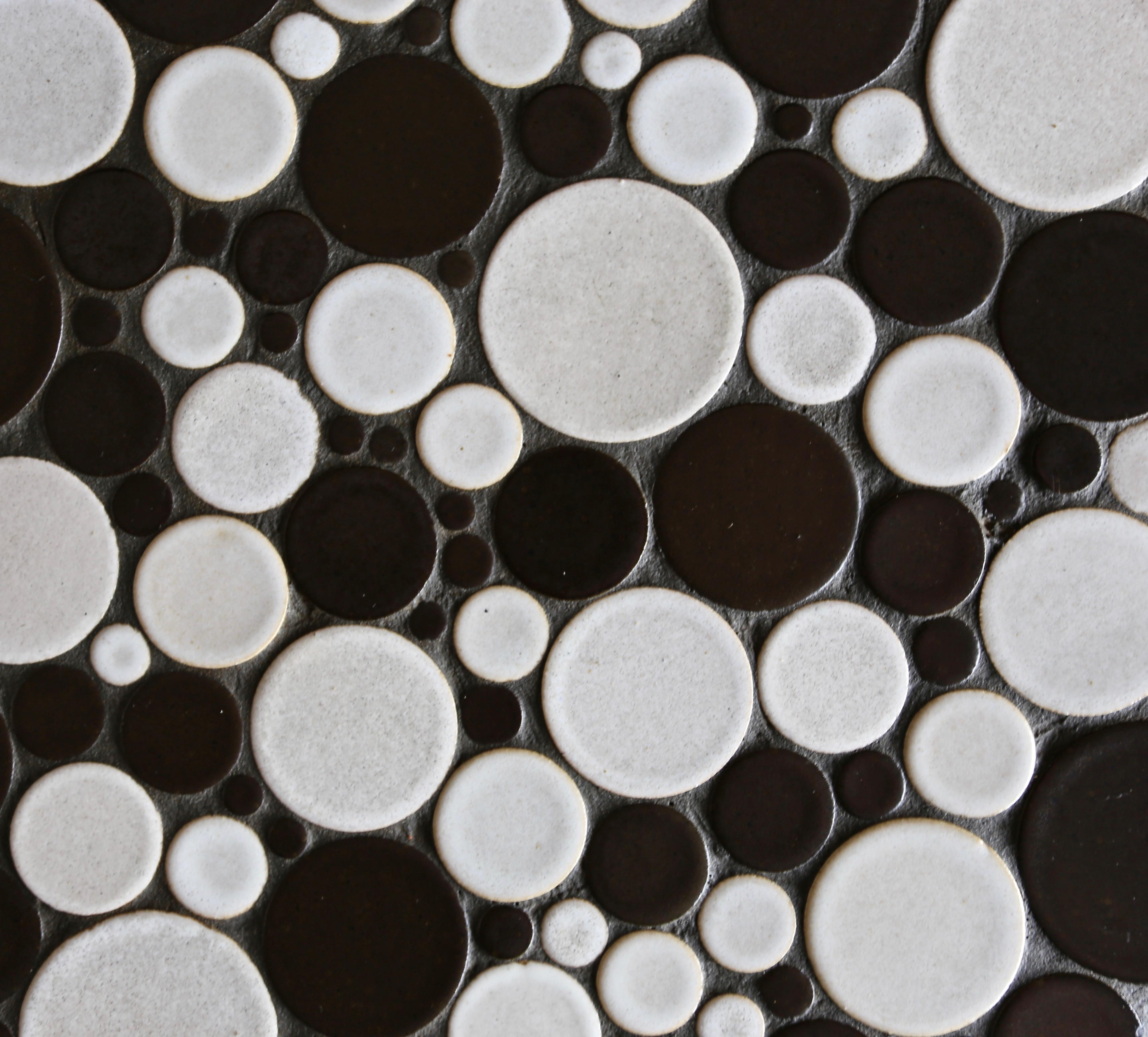 Ceramic Tile Top Occasional Table by Gordon Martz 1