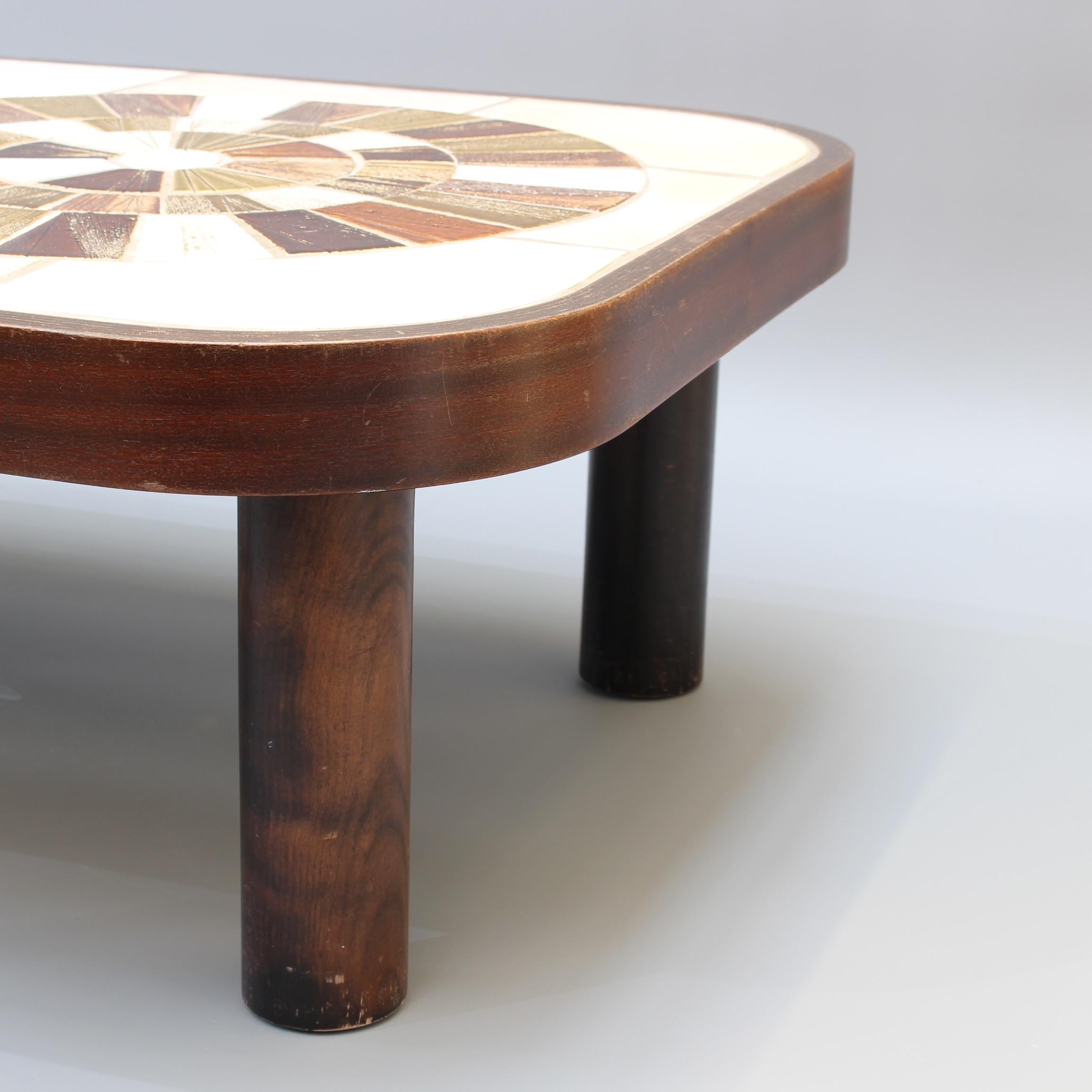 Ceramic Tiled Coffee Table by Roger Capron, circa 1970s 9