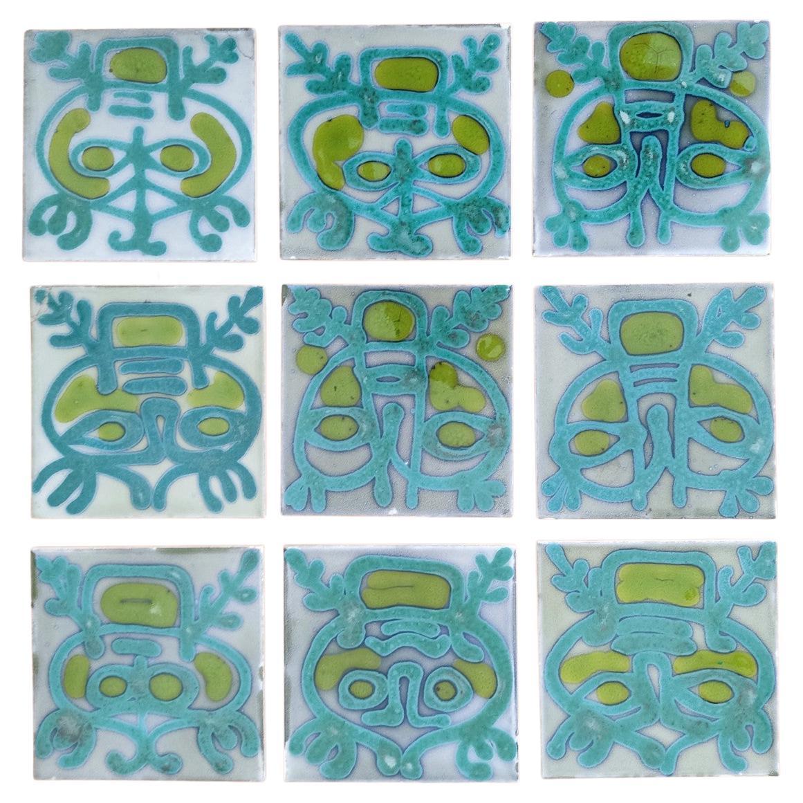 Ceramic Tiles by Danikowski For Sale