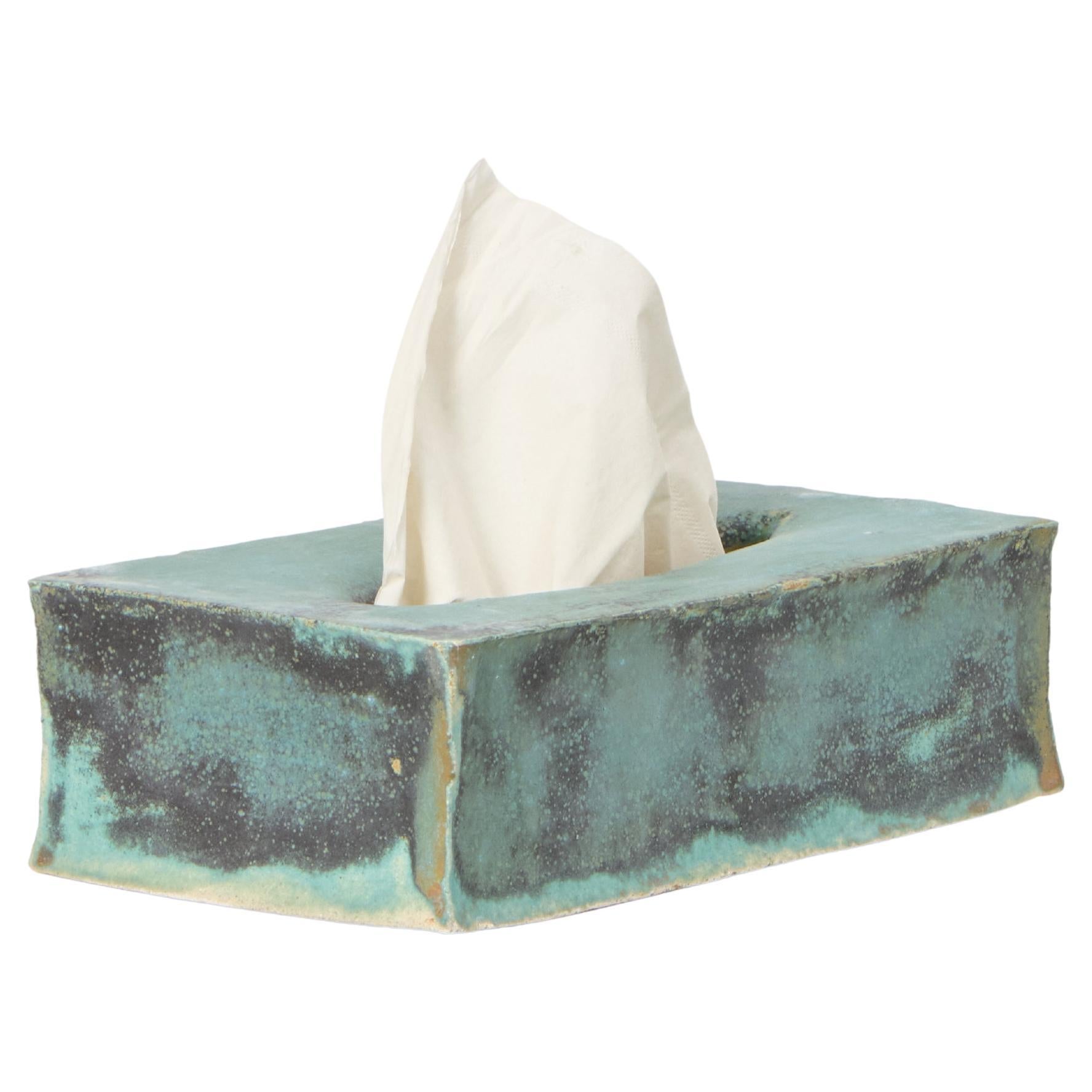 Scatola per tessuti in ceramica